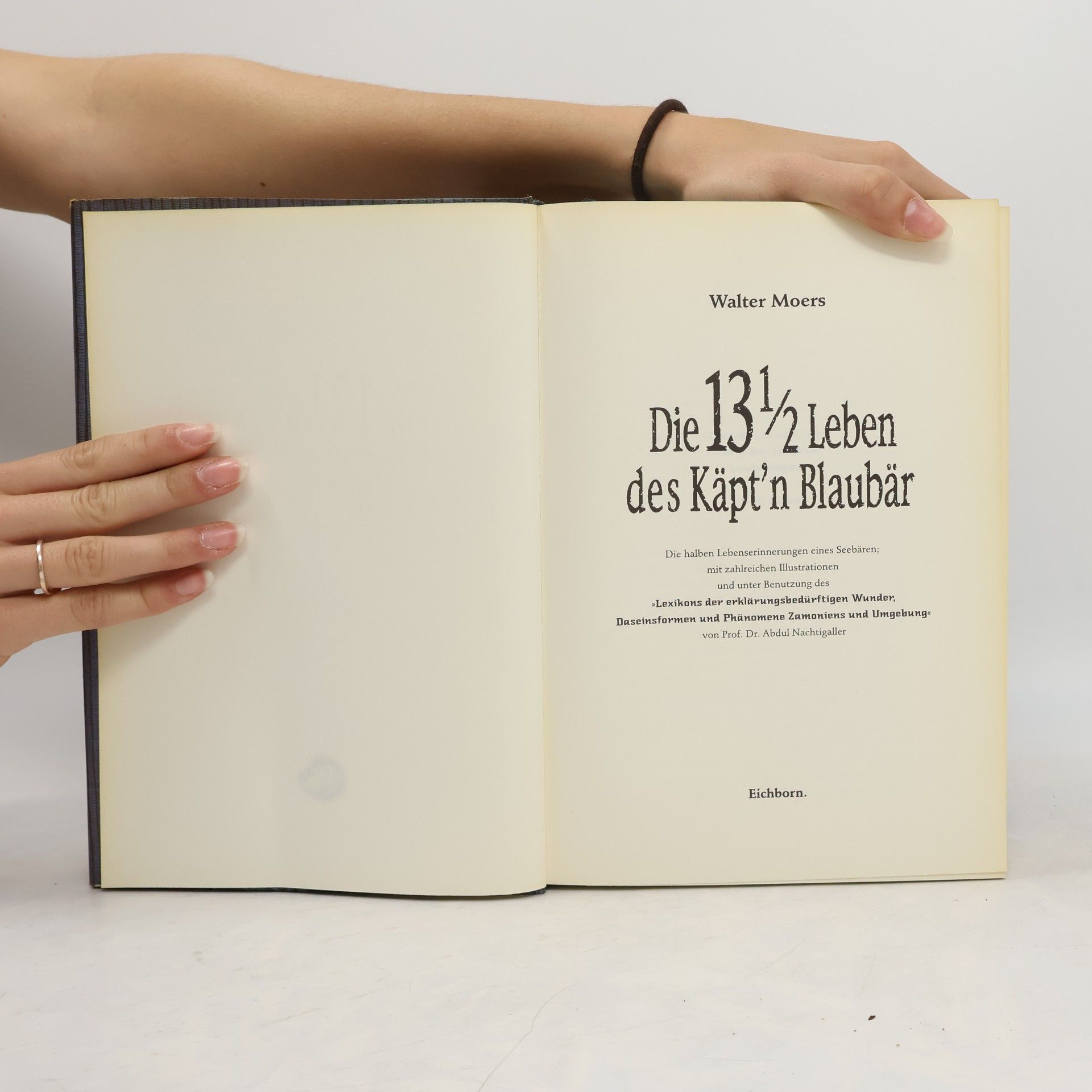 Walter Moers Die 13 1/2 Leben des Käpt'n Blaubär
