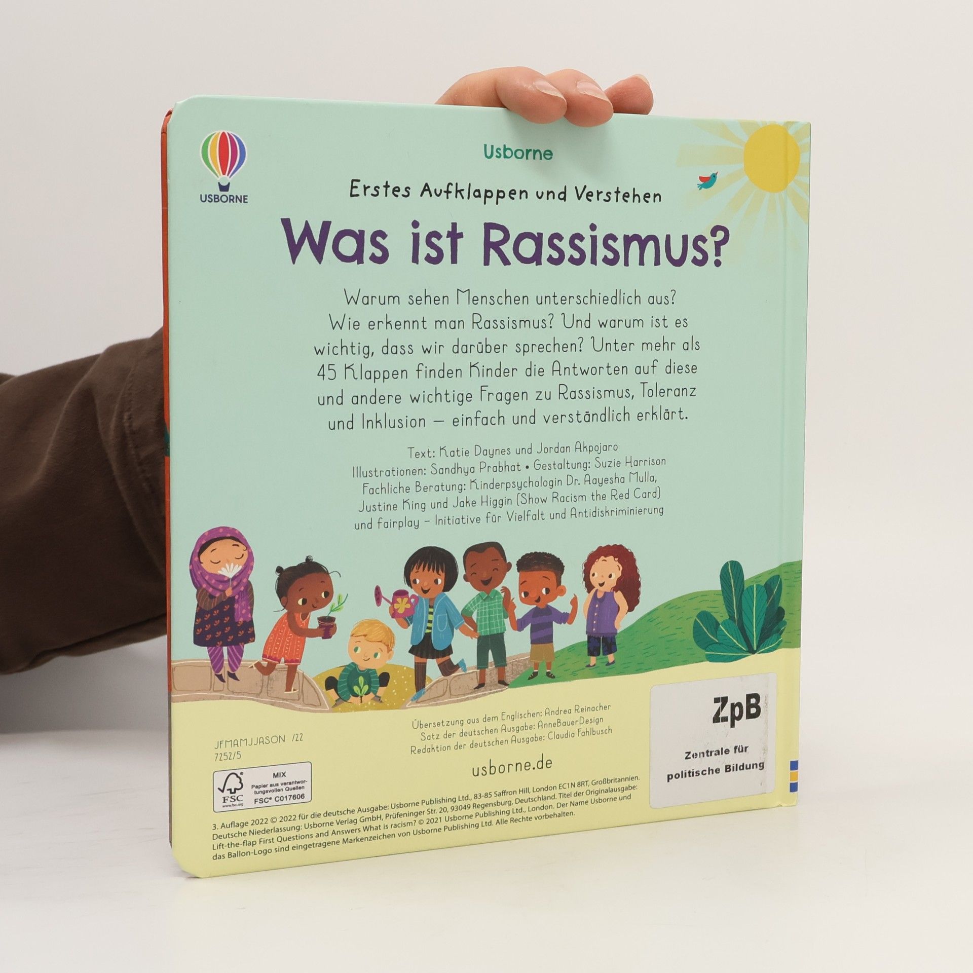 Katie Daynes Erstes Aufklappen und Verstehen: Was ist Rassismus?