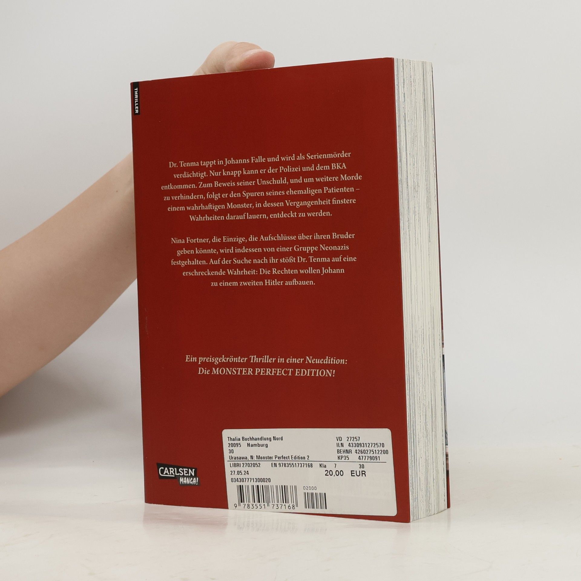 Naoki Urasawa Monster Perfect Edition 2