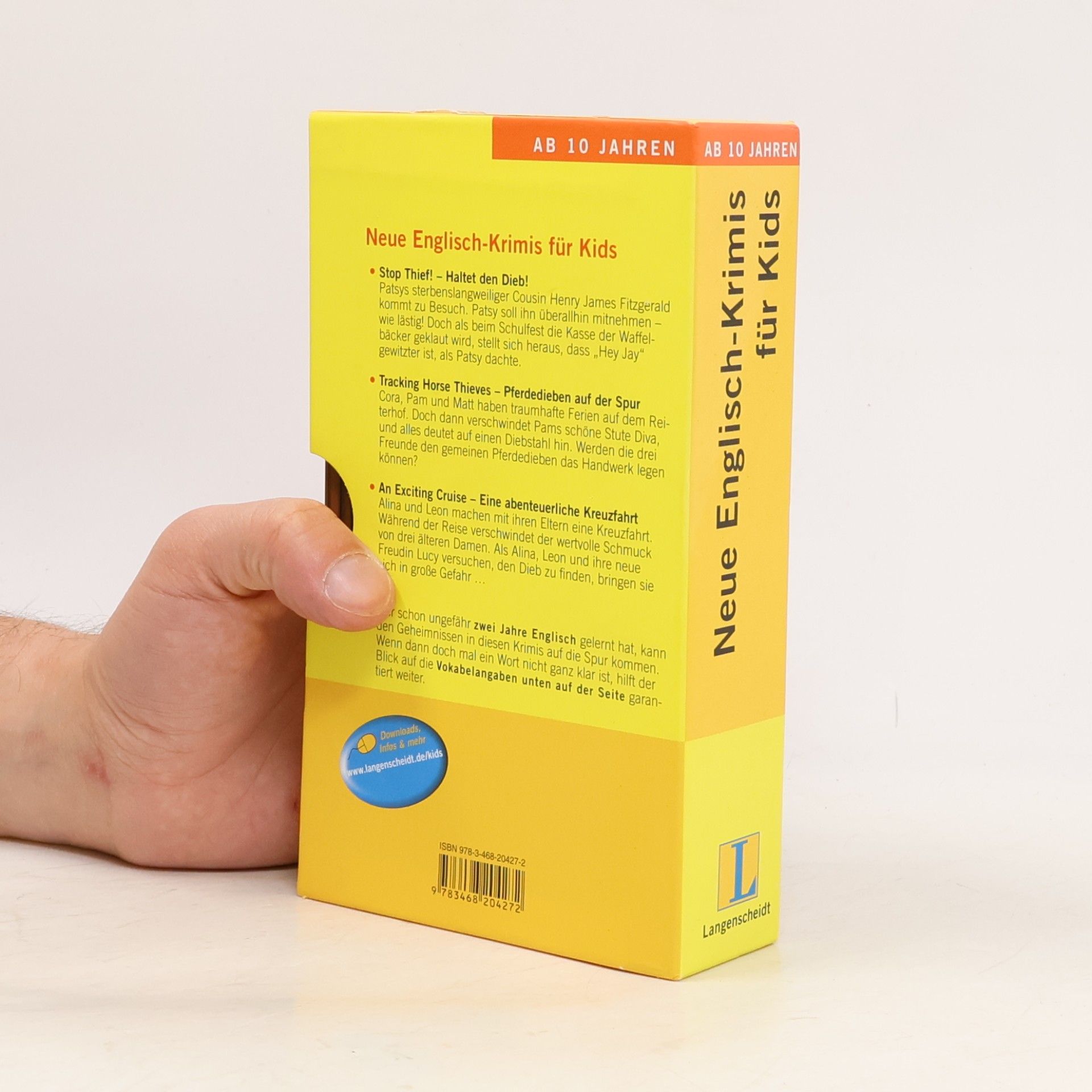 Dagmar Puchalla Neue Englisch-Krimis für Kids (3 Bände, Box)