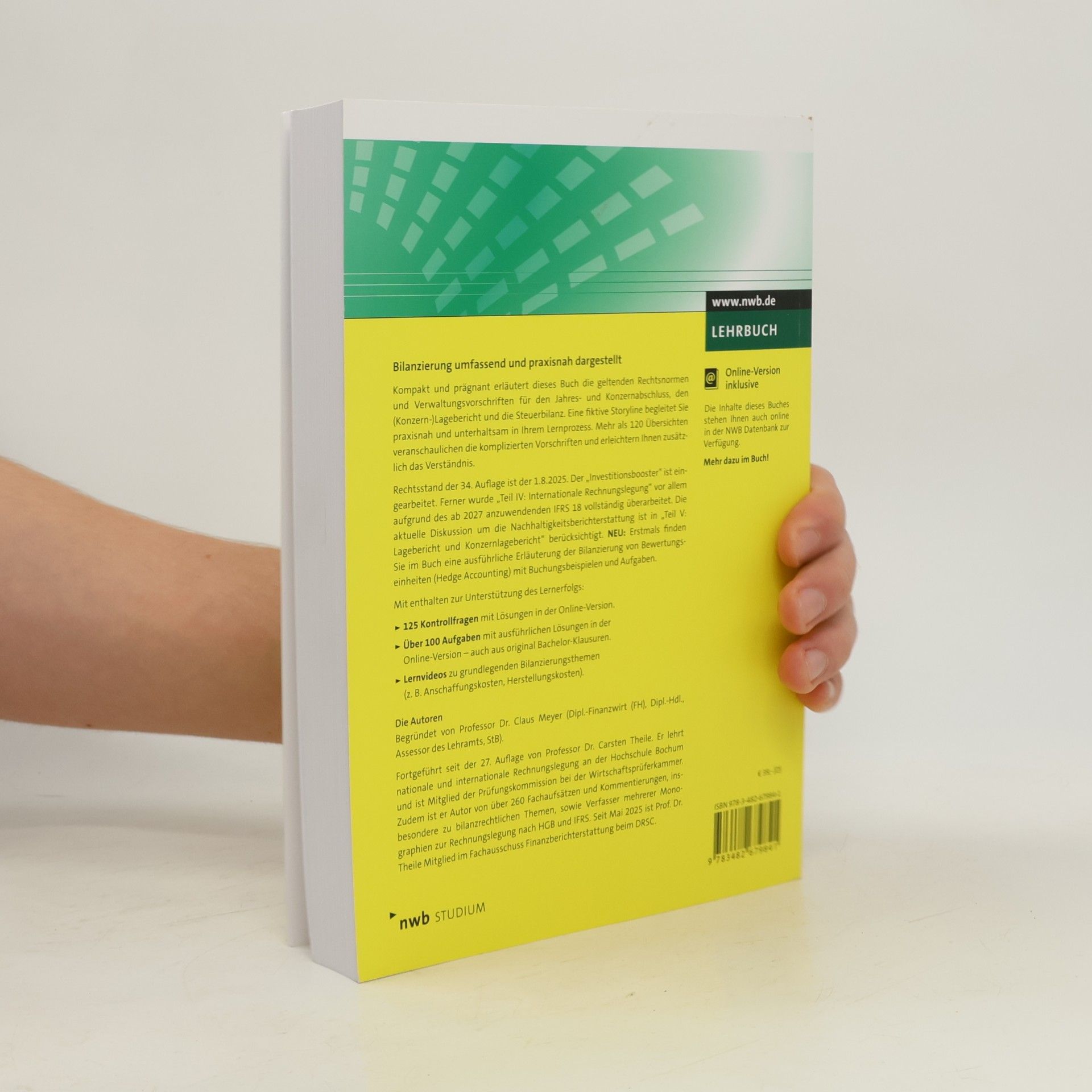 Meyer NWB Studium Betriebswirtschaft: Bilanzierung nach Handels- und Steuerrecht