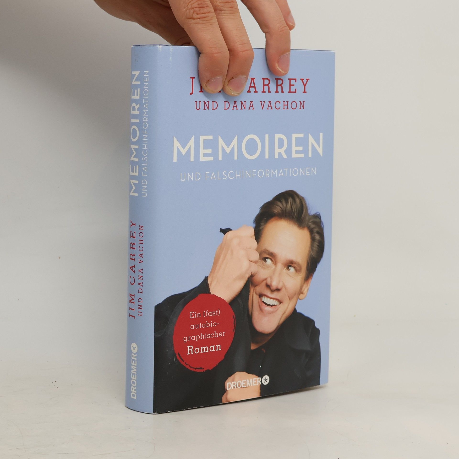 Jim Carrey Memoiren und Falschinformationen