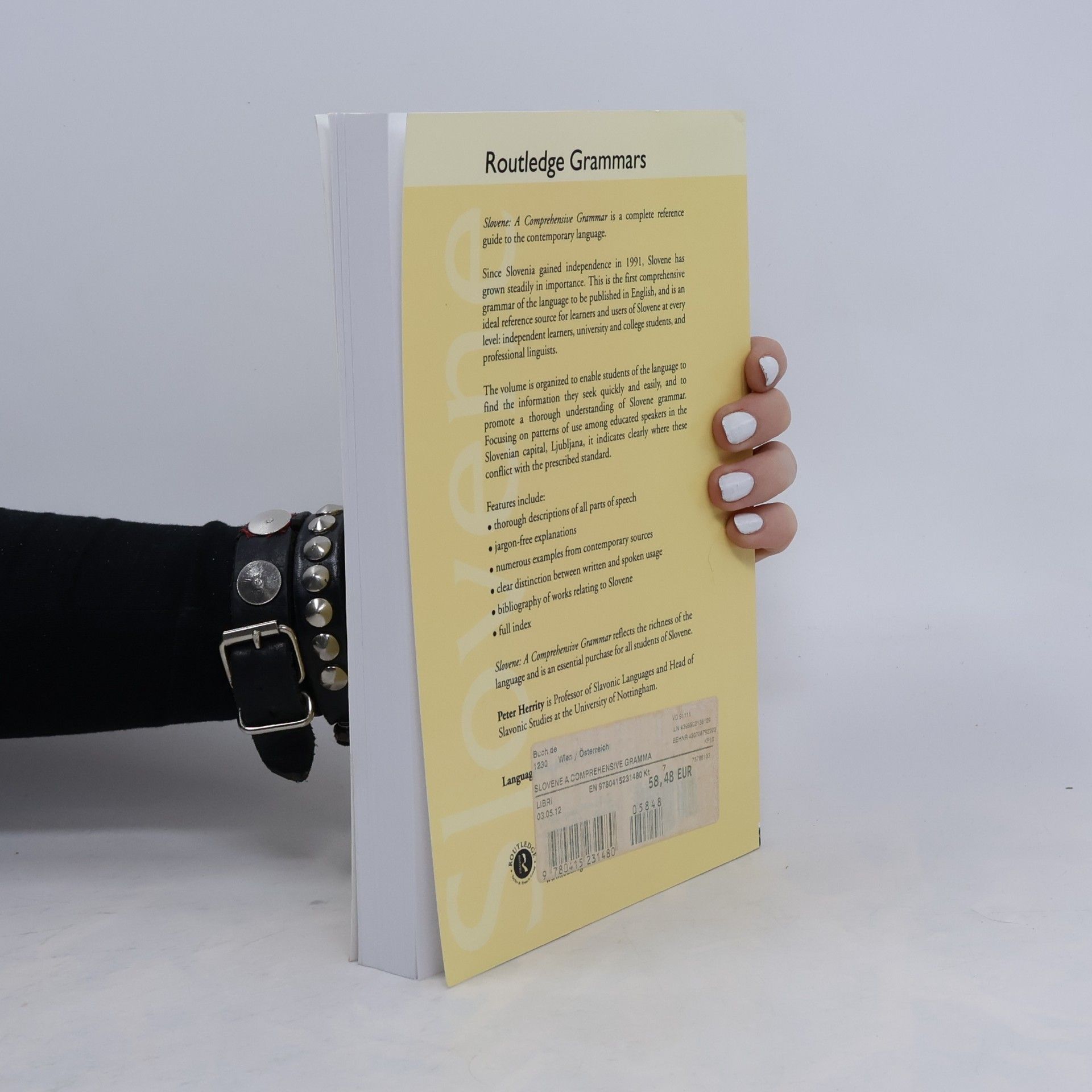 Peter Herrity Routledge Grammars: Slovene