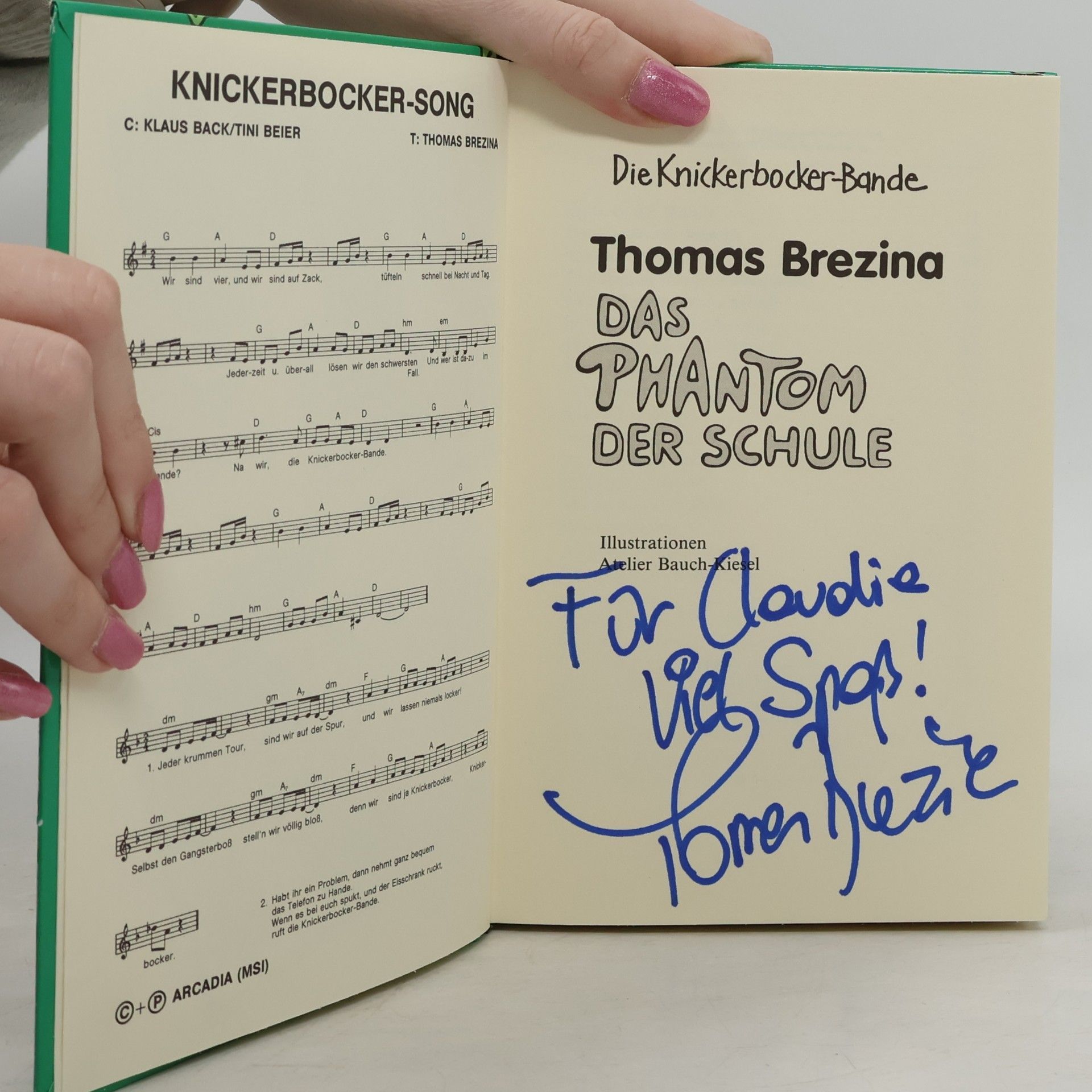 Thomas Brezina Das Phantom der Schule