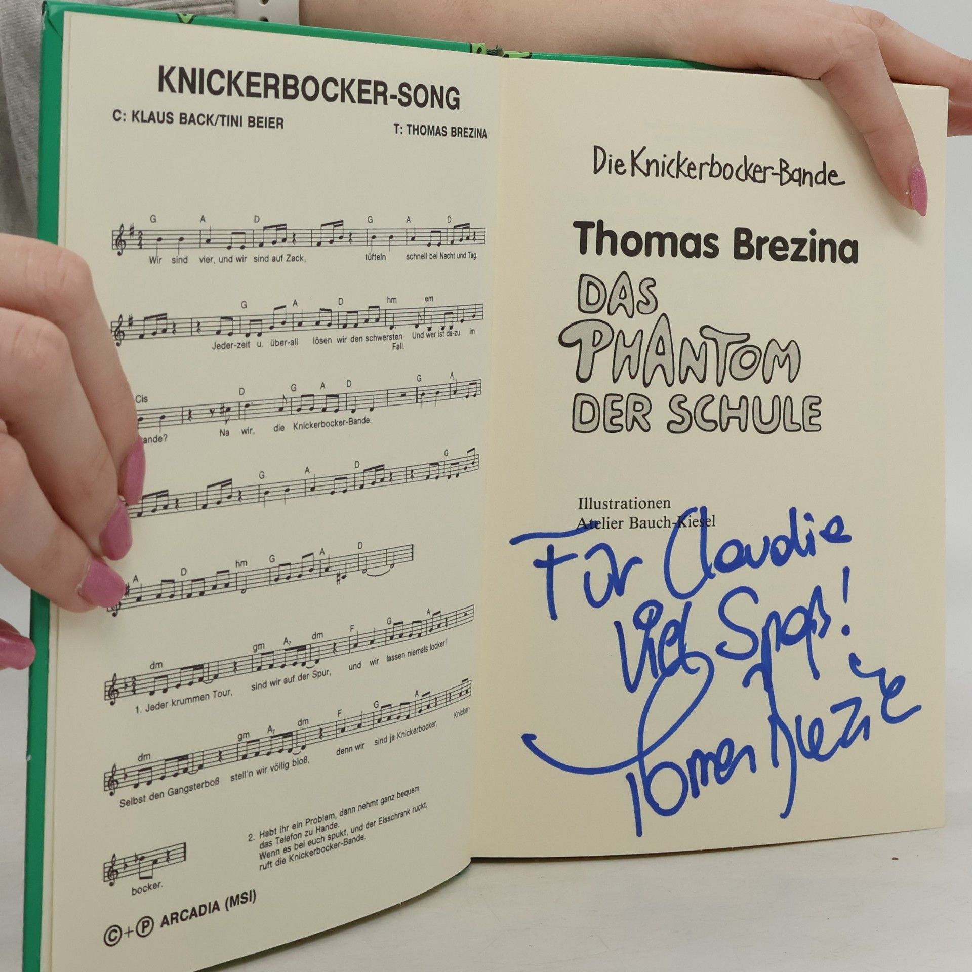 Thomas Brezina Das Phantom der Schule