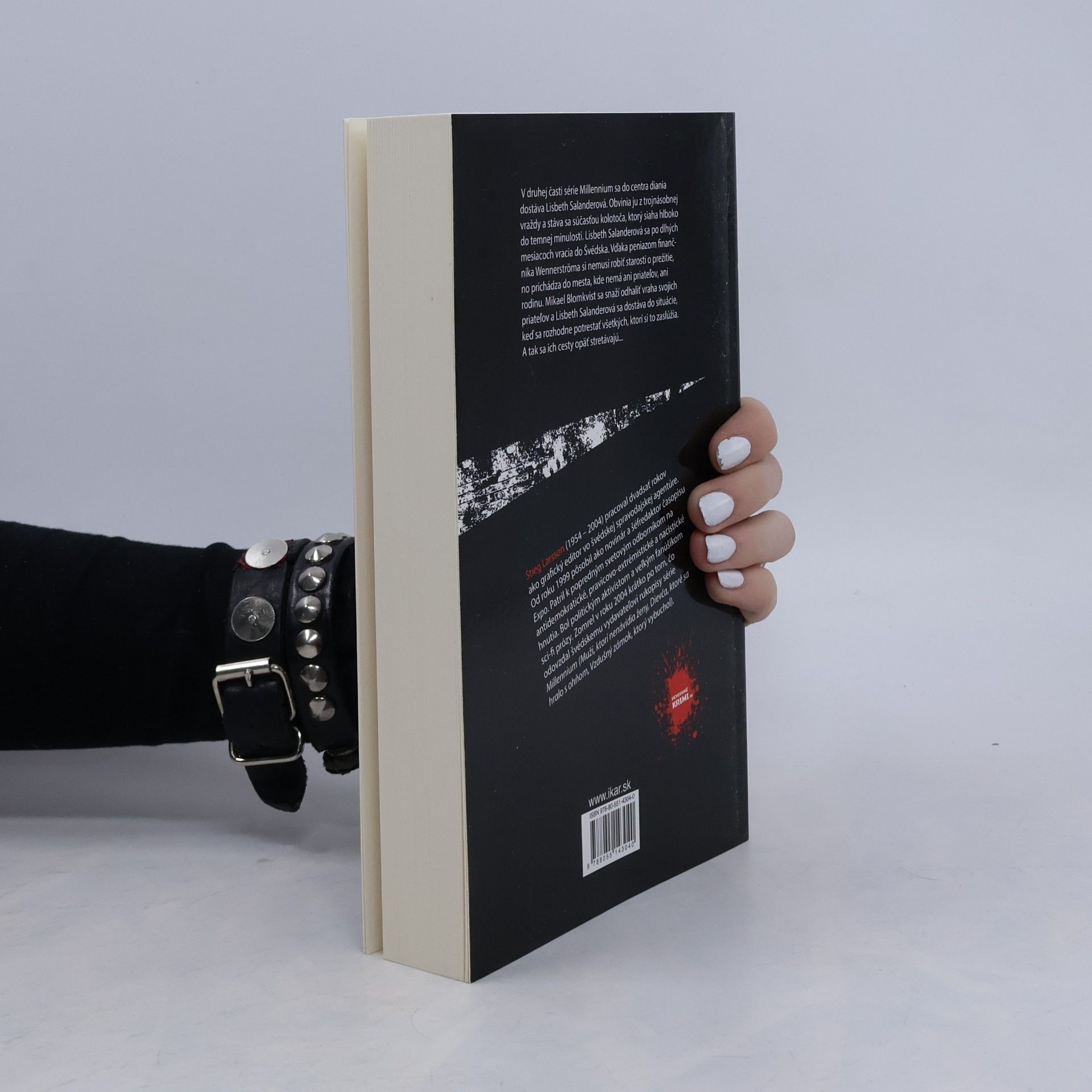 Stieg Larsson Dievča, ktoré sa hralo s ohňom