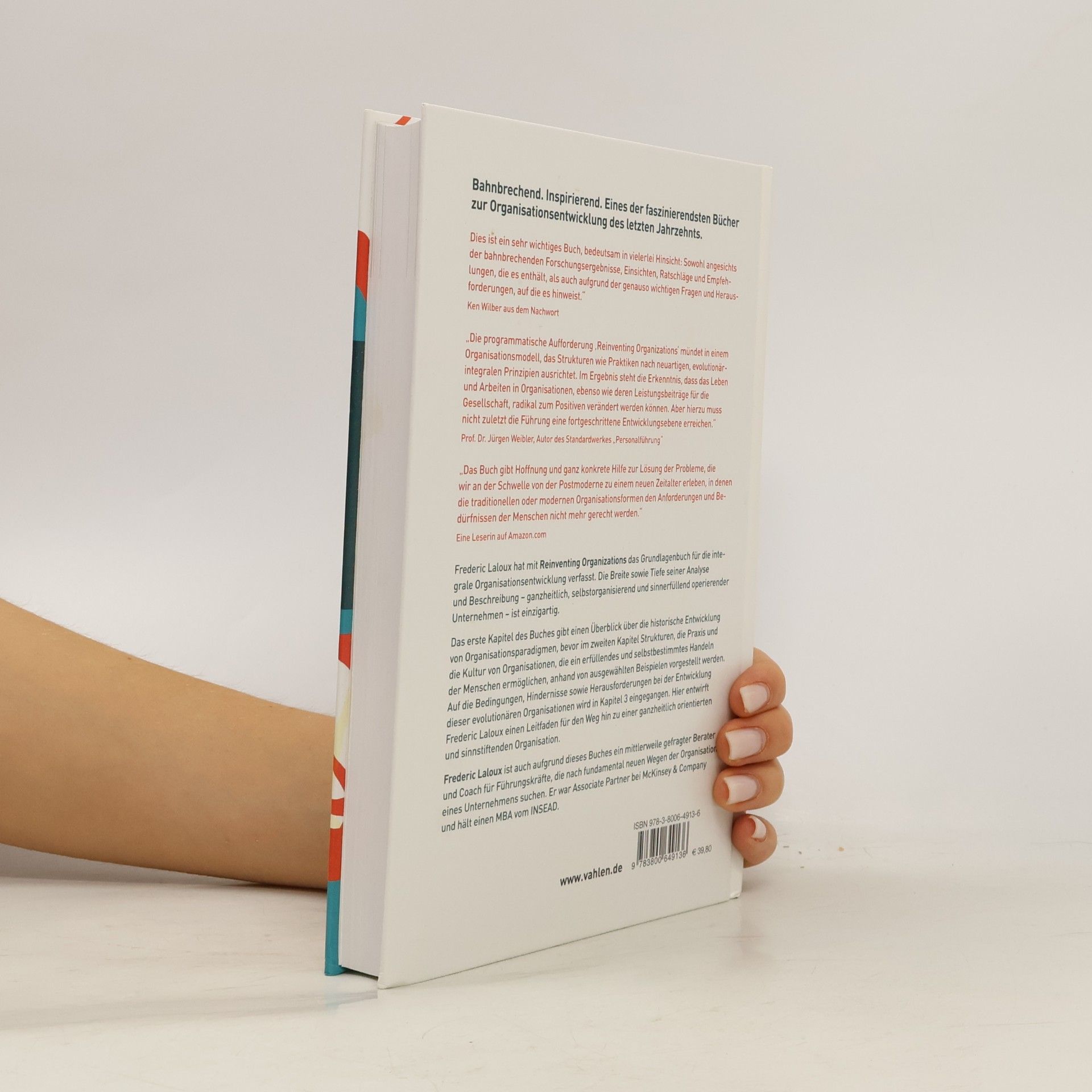 Frederic Laloux Reinventing Organizations