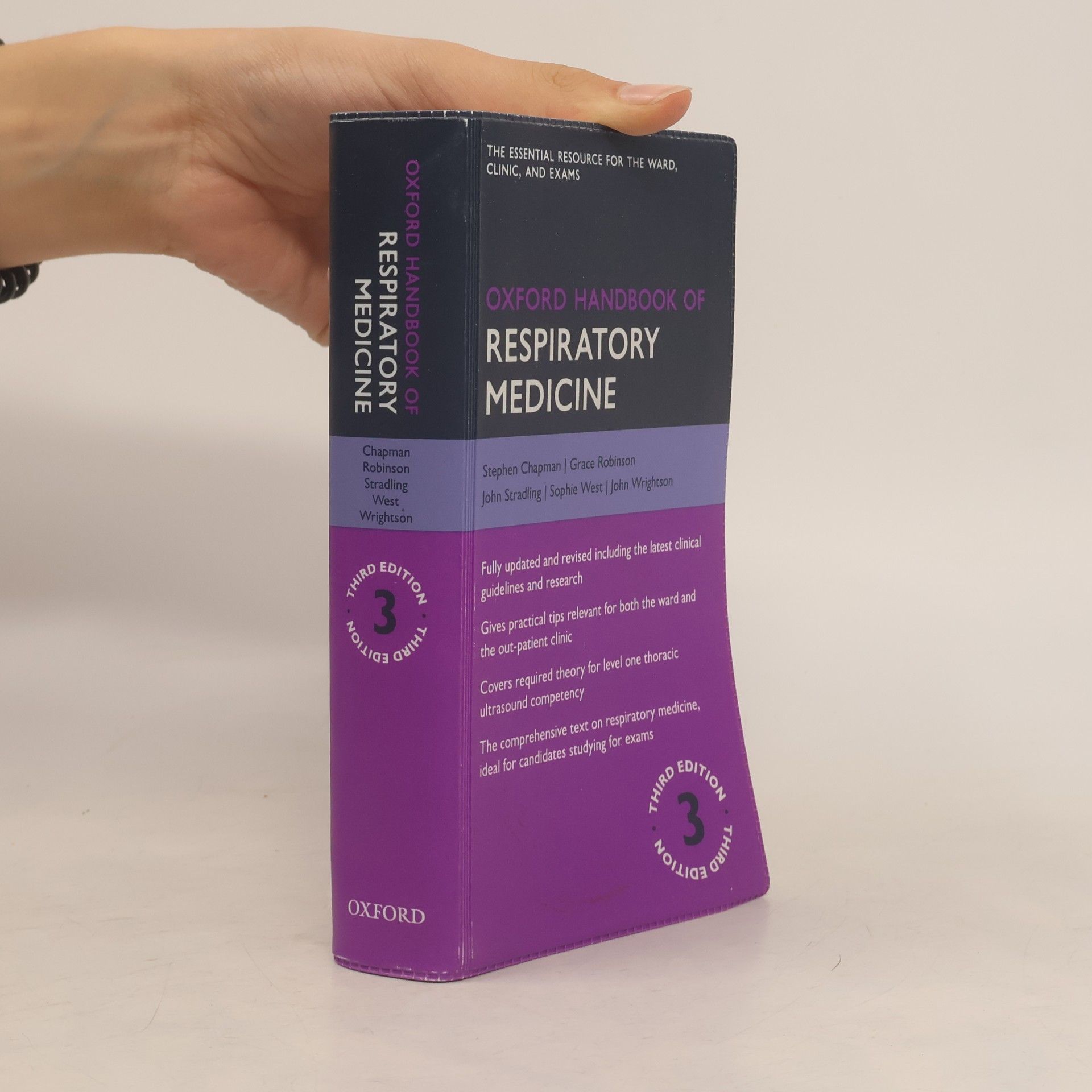 John Wrightson Oxford Medical Handbooks - 3: Oxford Handbook of Respiratory Medicine: Third Edition