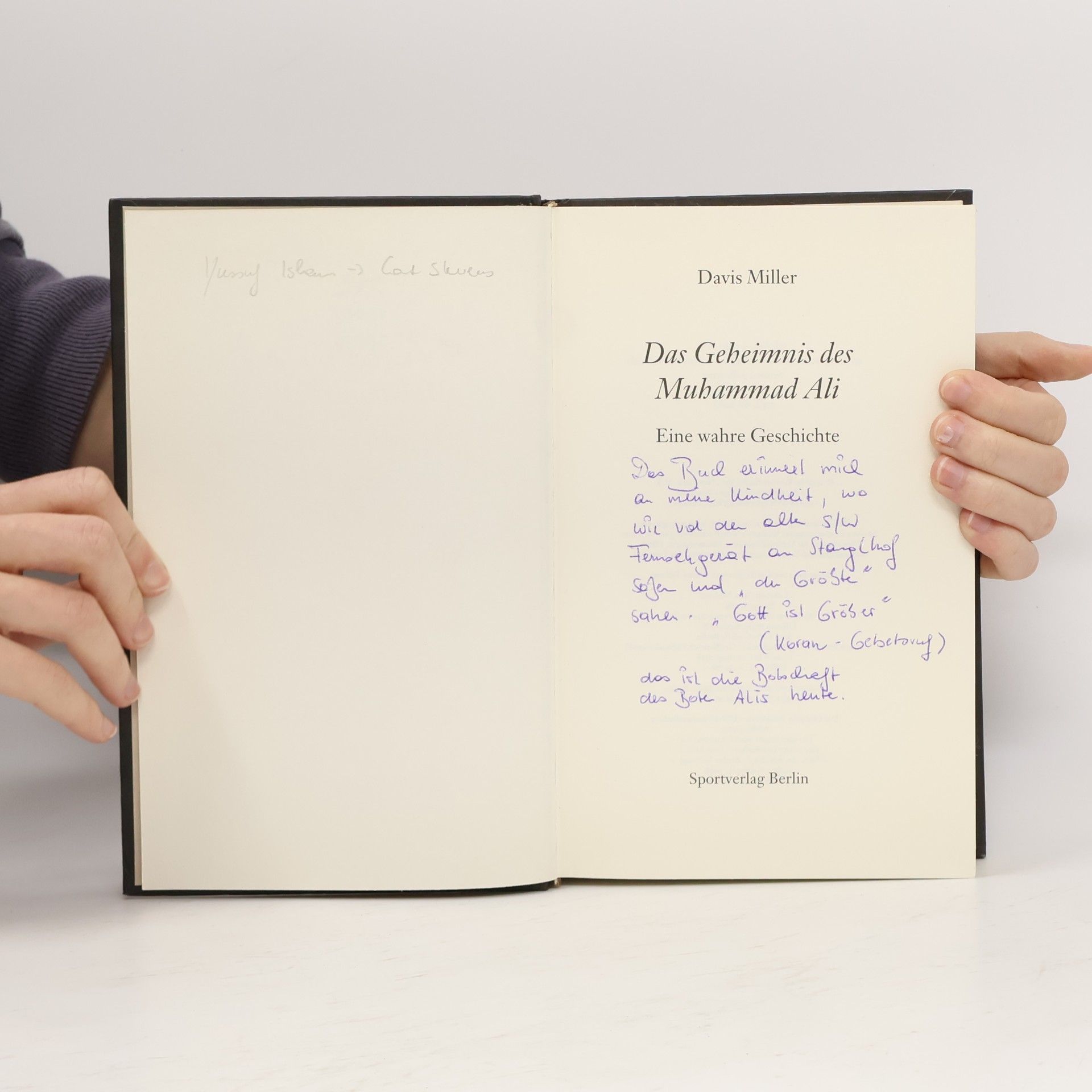 Davis Miller Das Geheimnis des Muhammad Ali