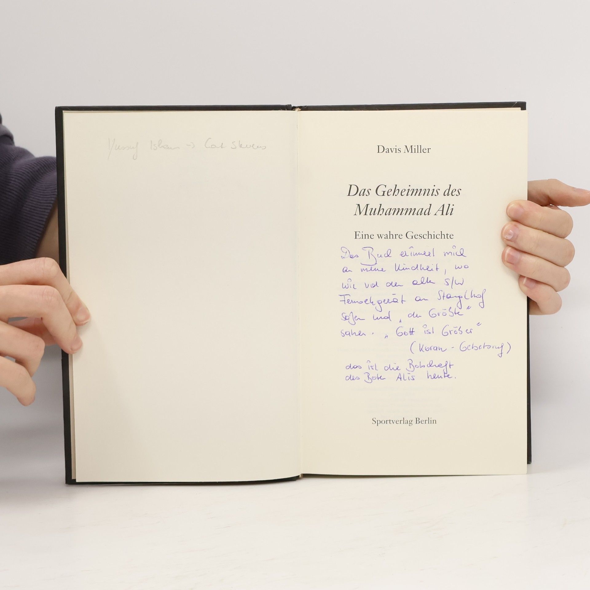 Davis Miller Das Geheimnis des Muhammad Ali