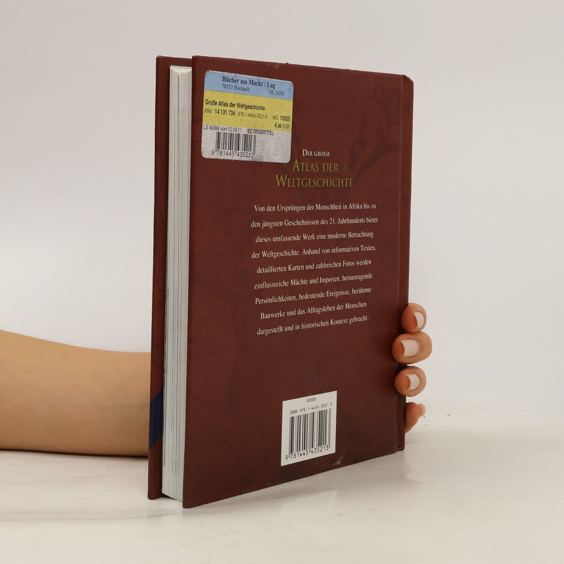 Various authors Der Grosse Atlas der Weltgeschichte