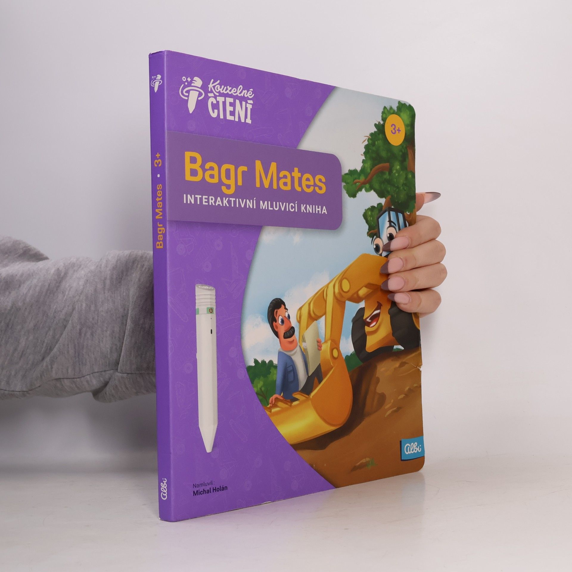 Bagr Mates. Interaktivní mluvicí kniha