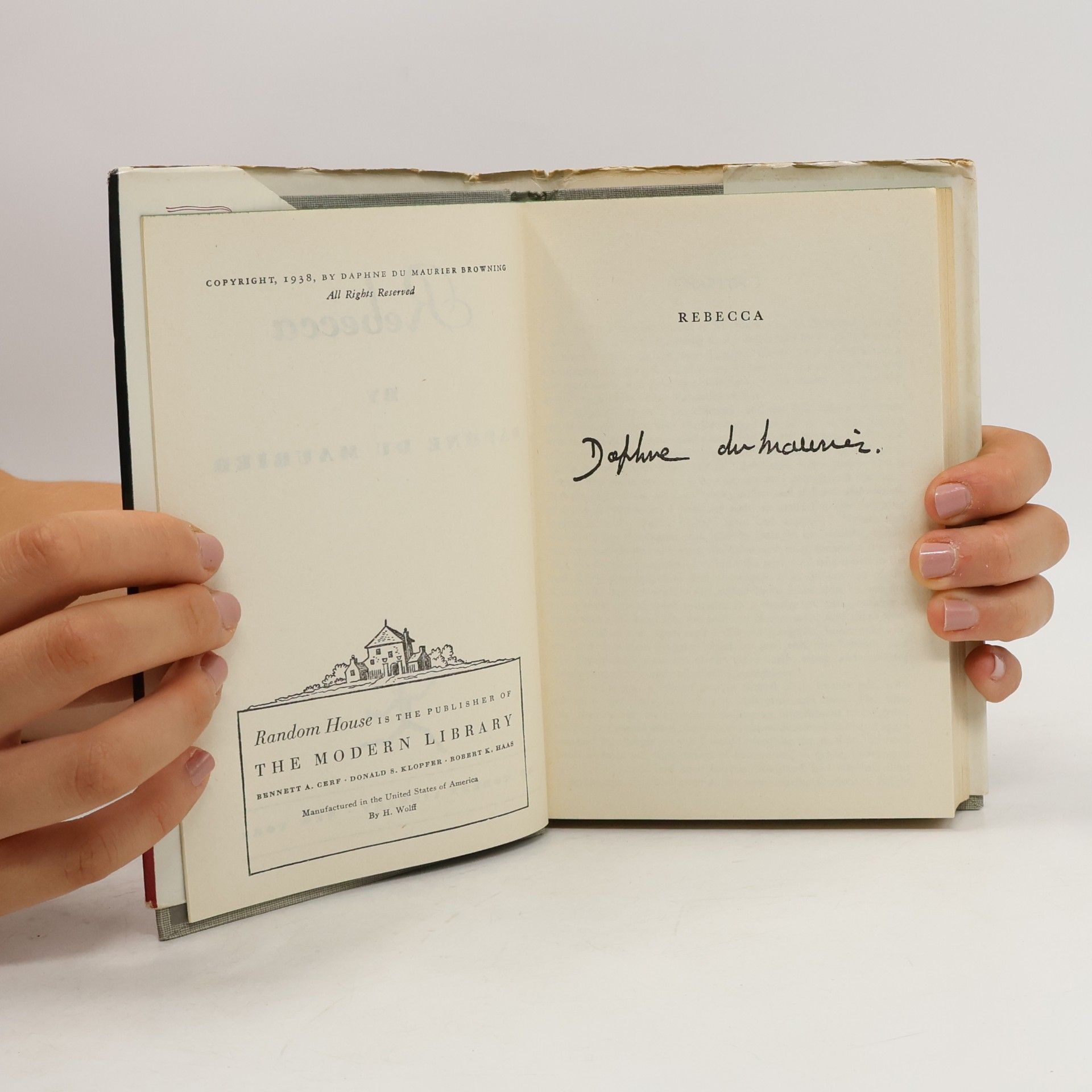Daphne du Maurier Rebecca