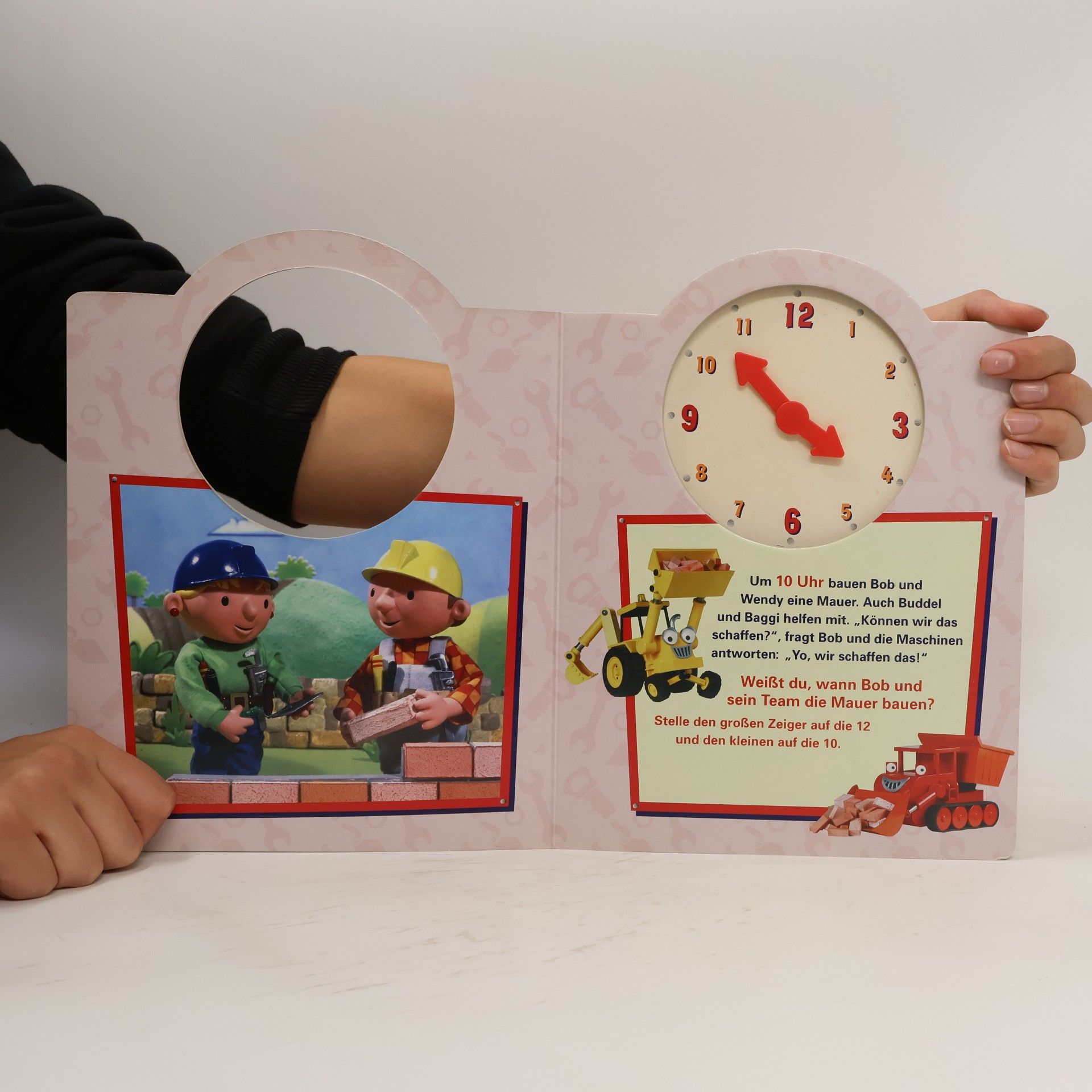 Antje Bones Bob der Baumeister - Wir lernen die Uhr