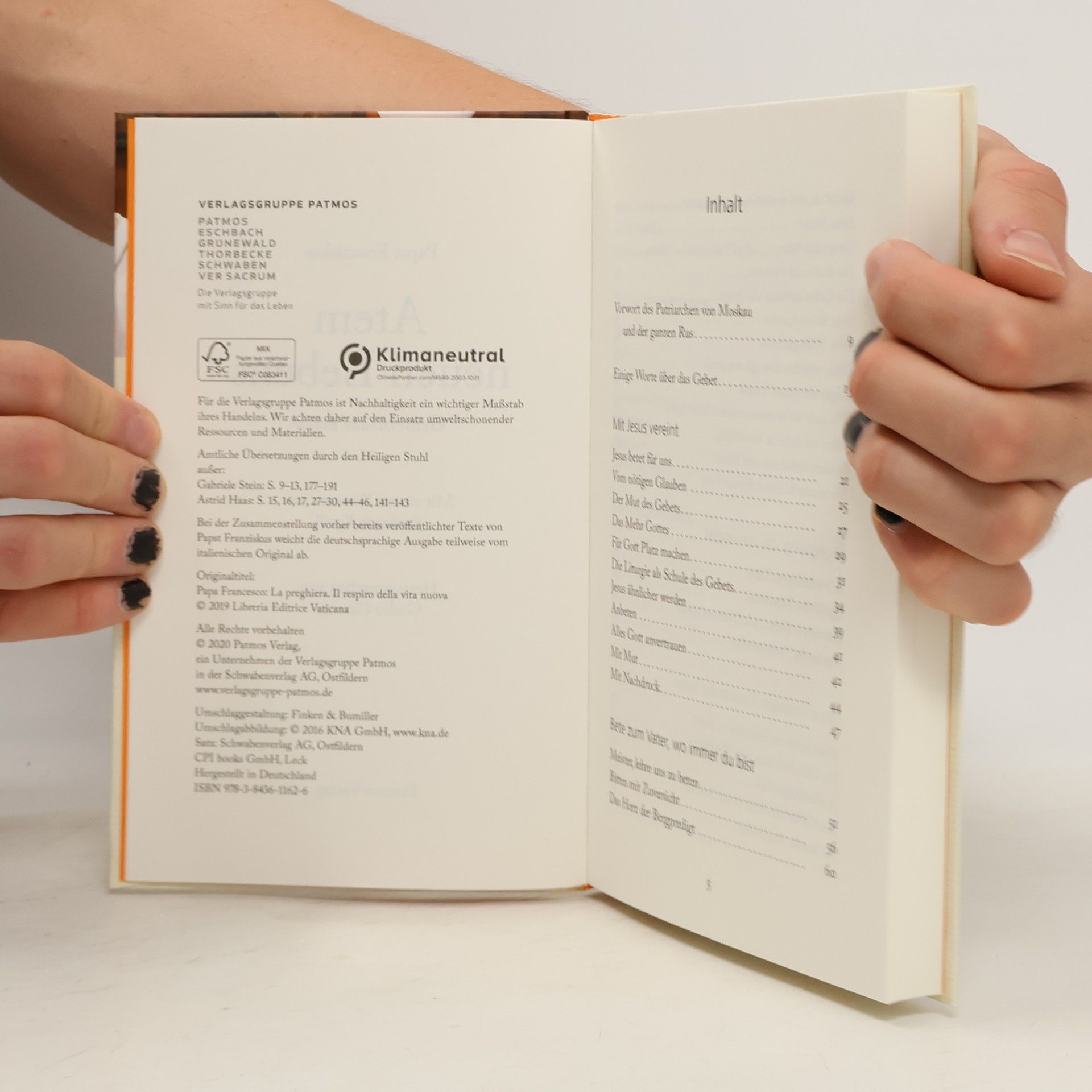 Papst Franziskus Atem neuen Lebens