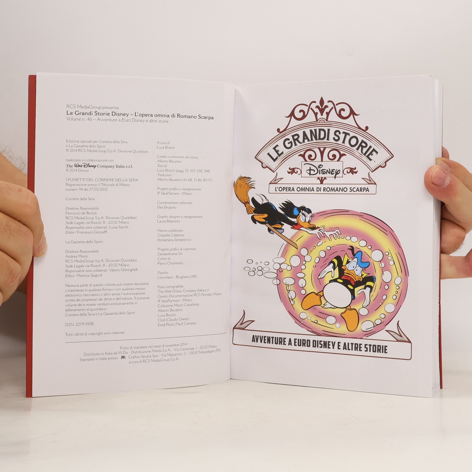 Romano Scarpa Avventure a Euro Disney e altre storie