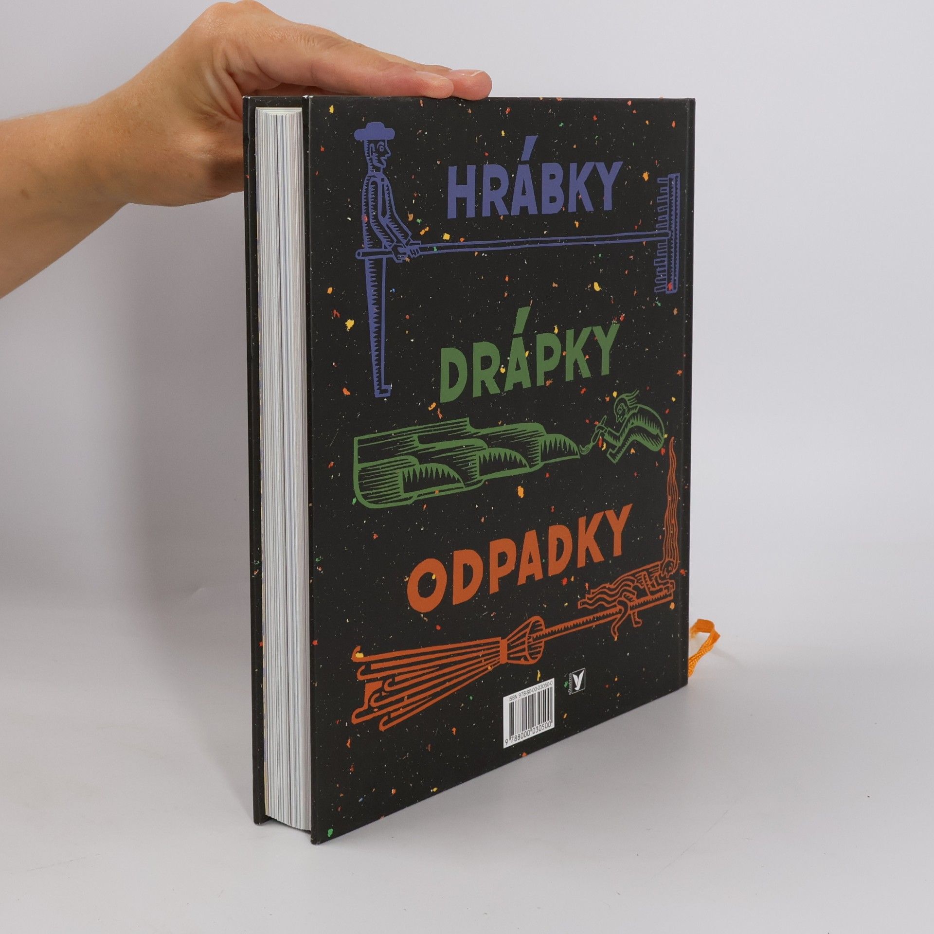 Petr Šrámek Hrábky drápky odpadky. Krasohled české poezie pro děti 19. století