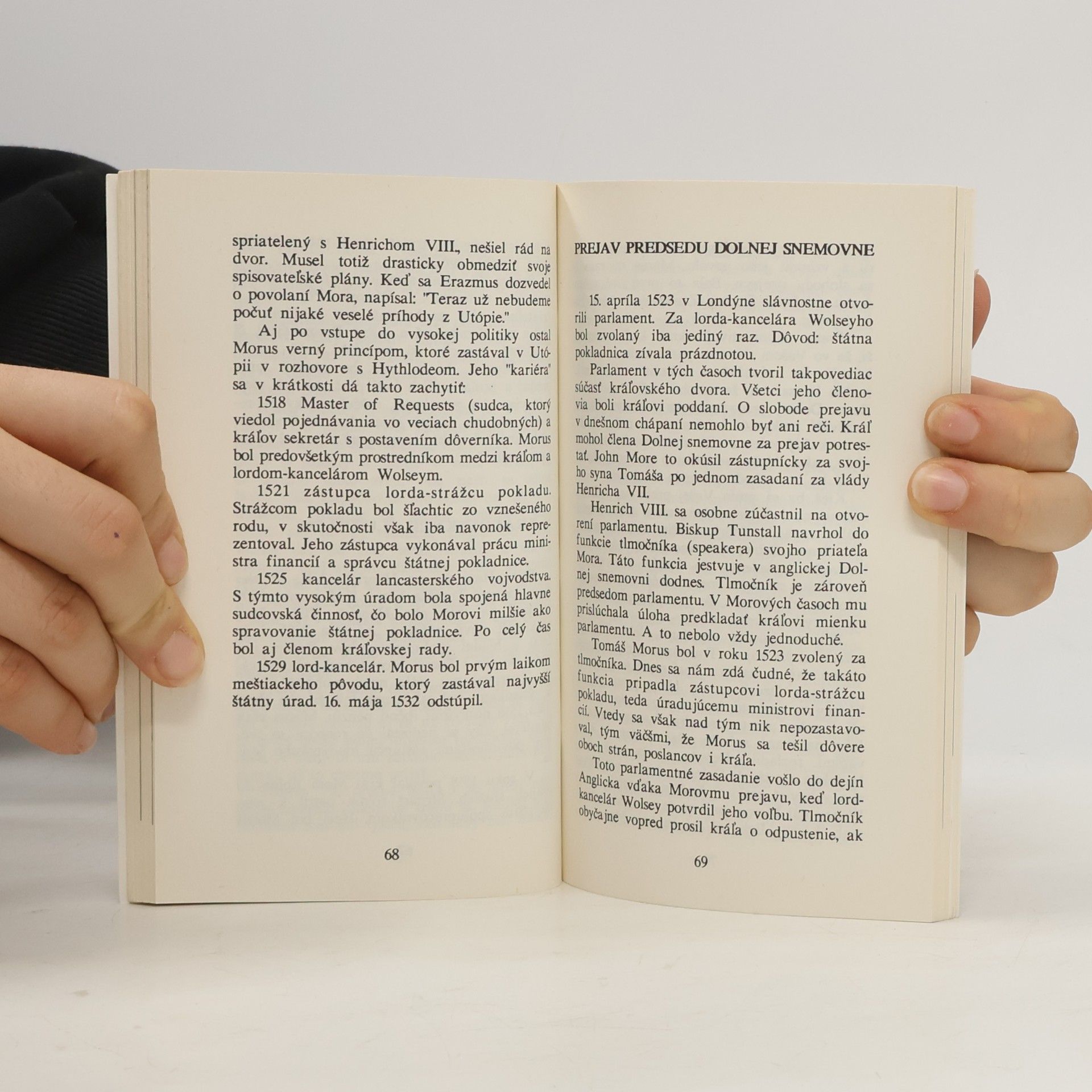 Josef Seuffert Tomáš Morus : humanista, štátnik, svätec