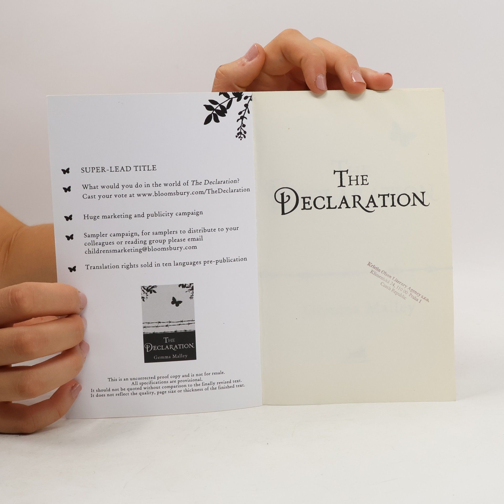 Gemma Malley The Declaration
