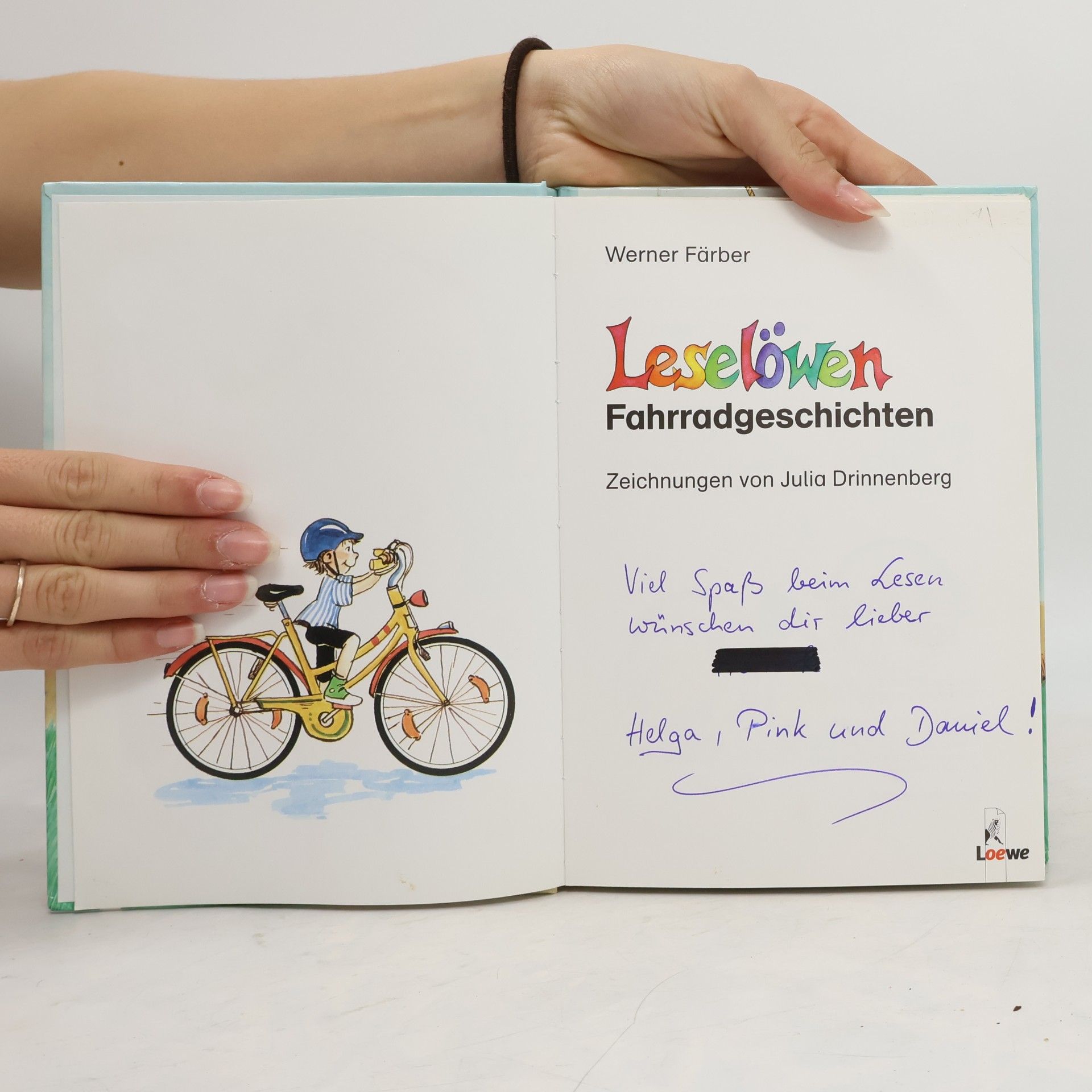 Werner Färber Leselöwen-Fahrradgeschichten