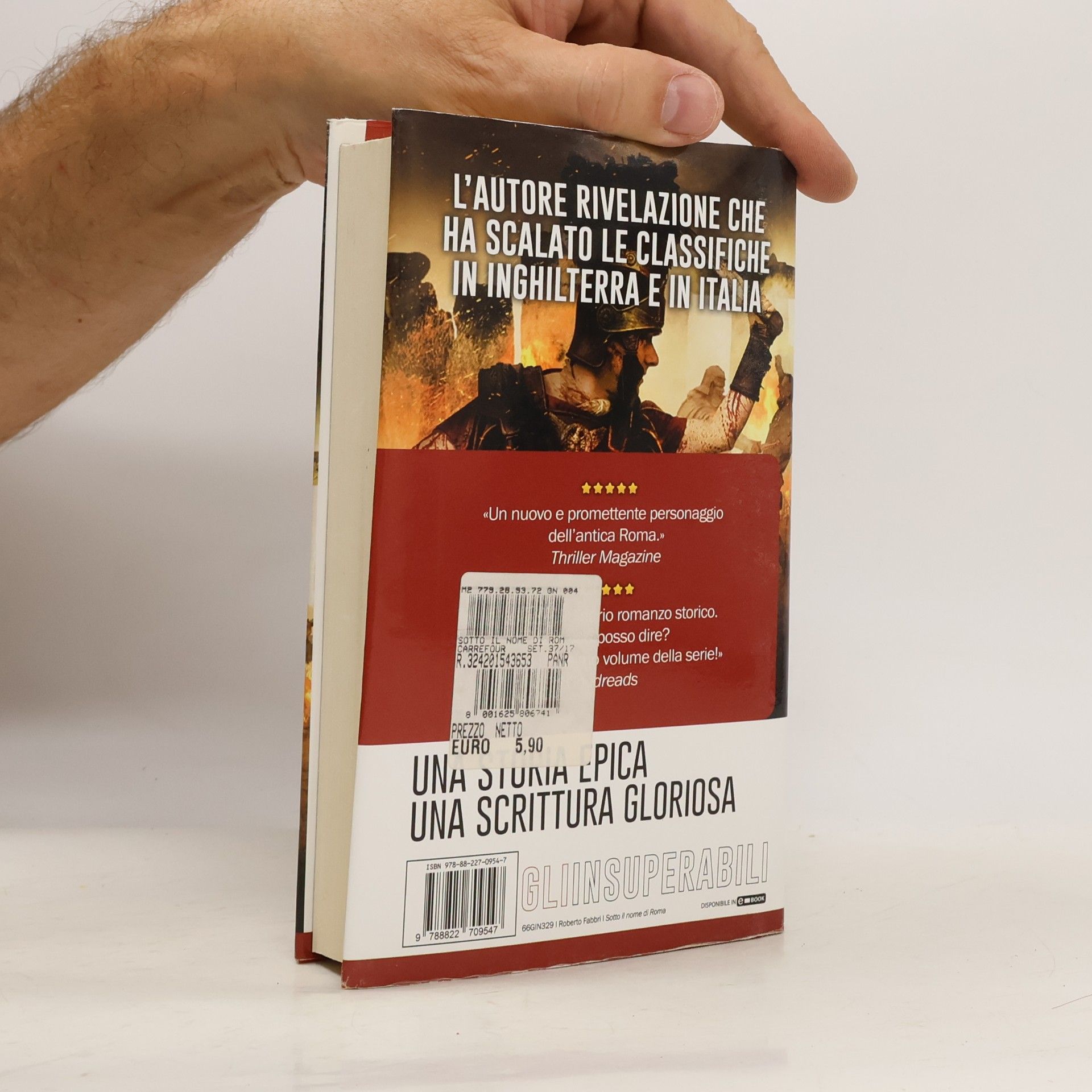 Robert Fabbri Gli Insuperabili - 329: Sotto il nome di Roma