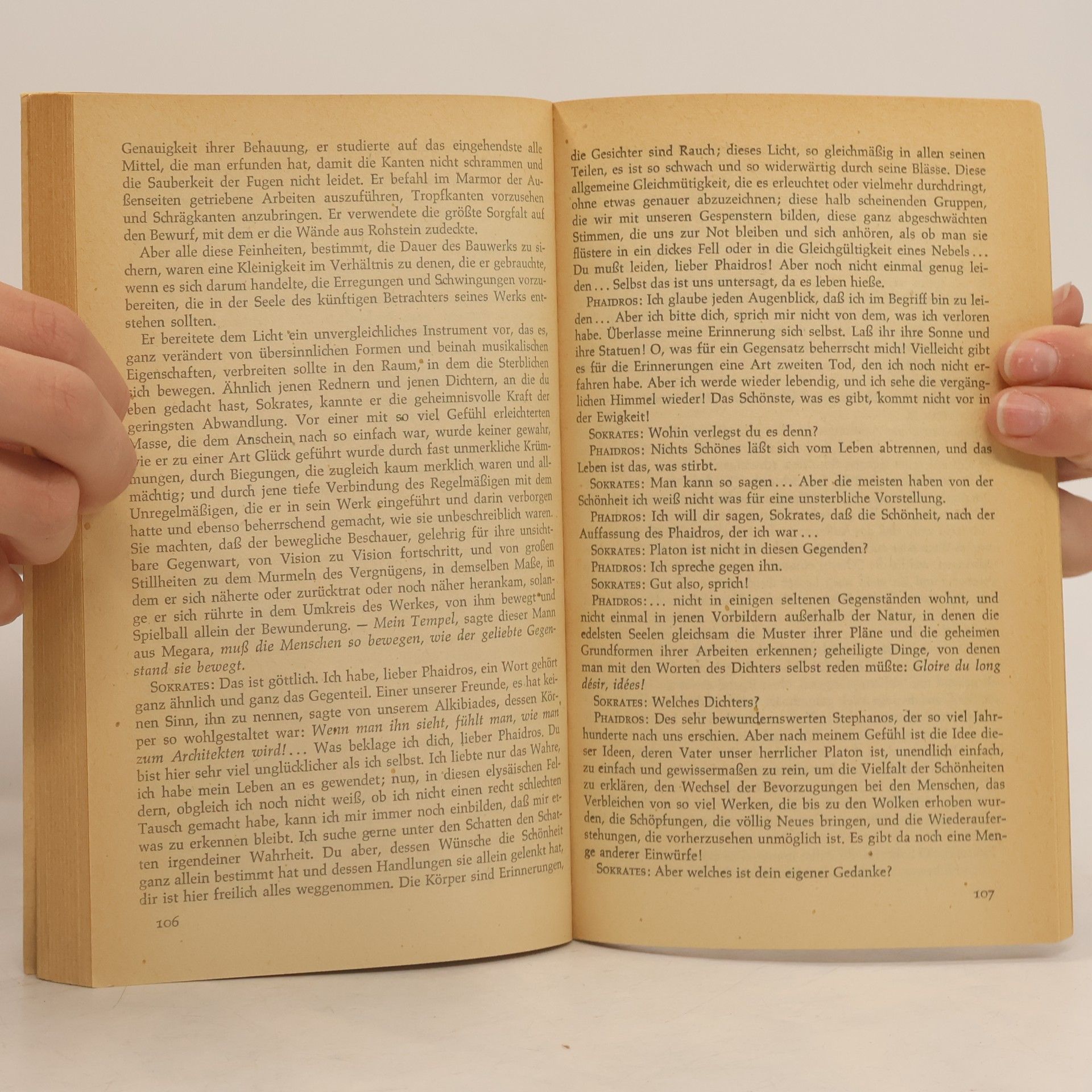 Paul Valéry Gedichte. Französisch und Deutsch - Die Seele und der Tanz - Eupalinos oder Der Architekt