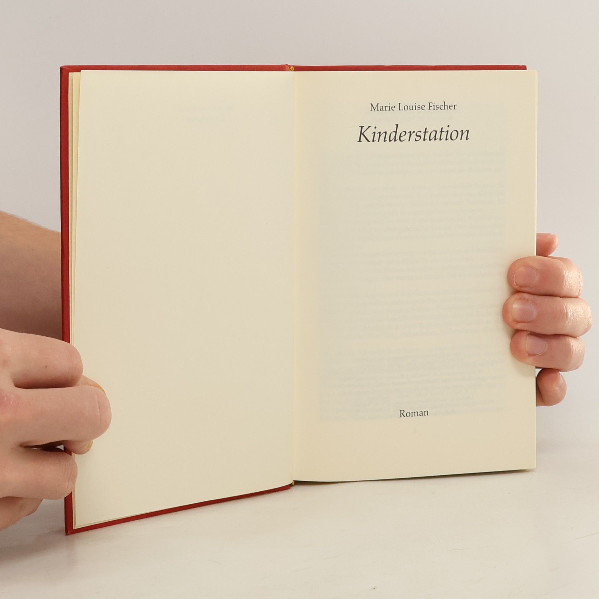 Marie Louise Fischer Kinderstation