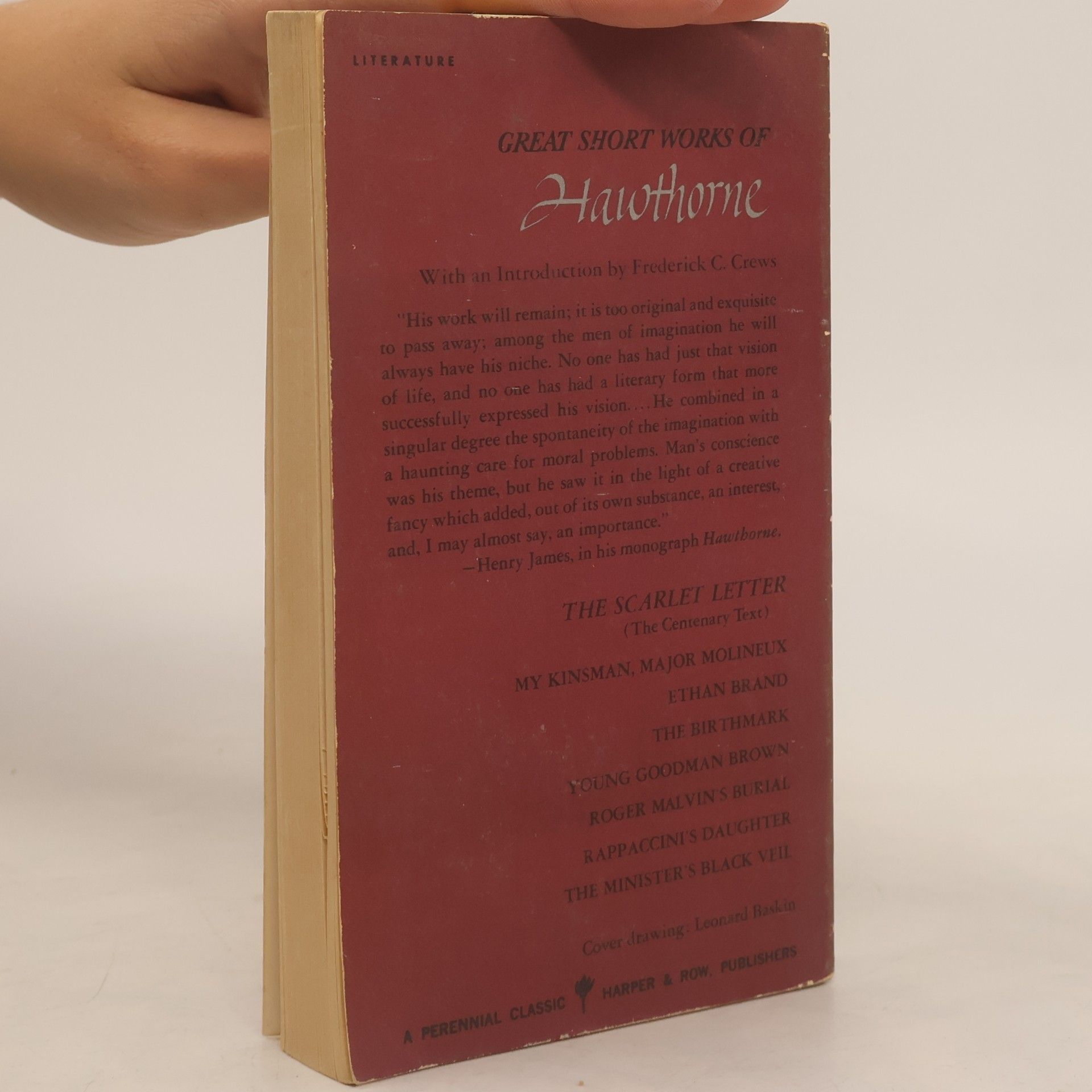 Nathaniel Hawthorne Great Short Works of Hawthorne