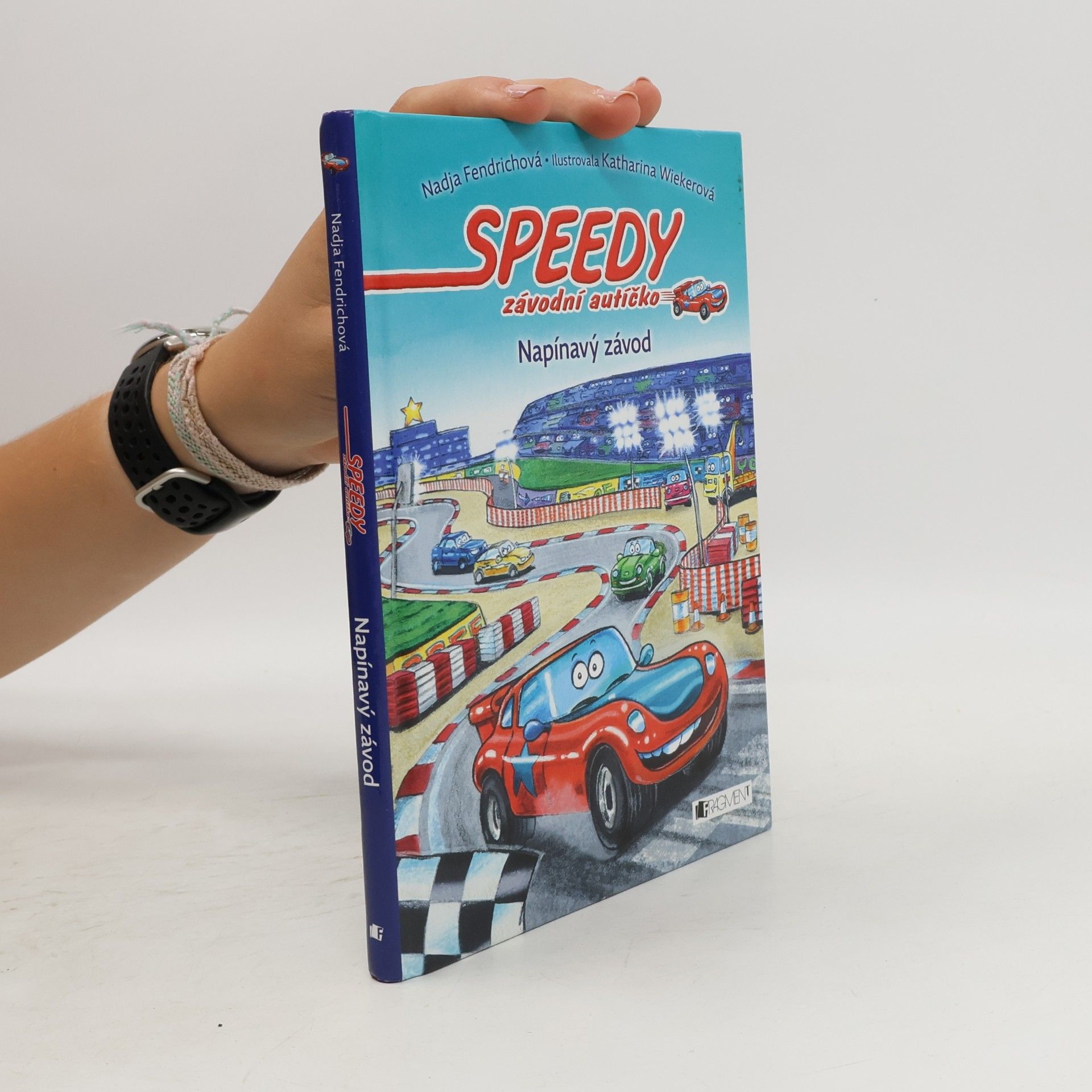 Speedy, závodní autíčko. Napínavý závod