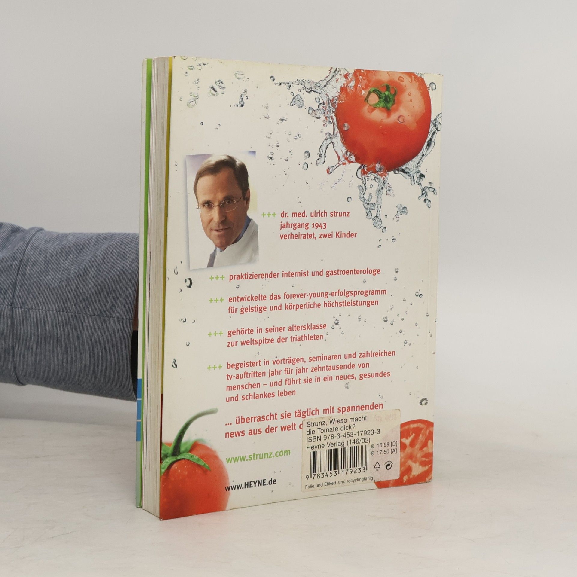 Ulrich Strunz Wieso macht die Tomate dick?