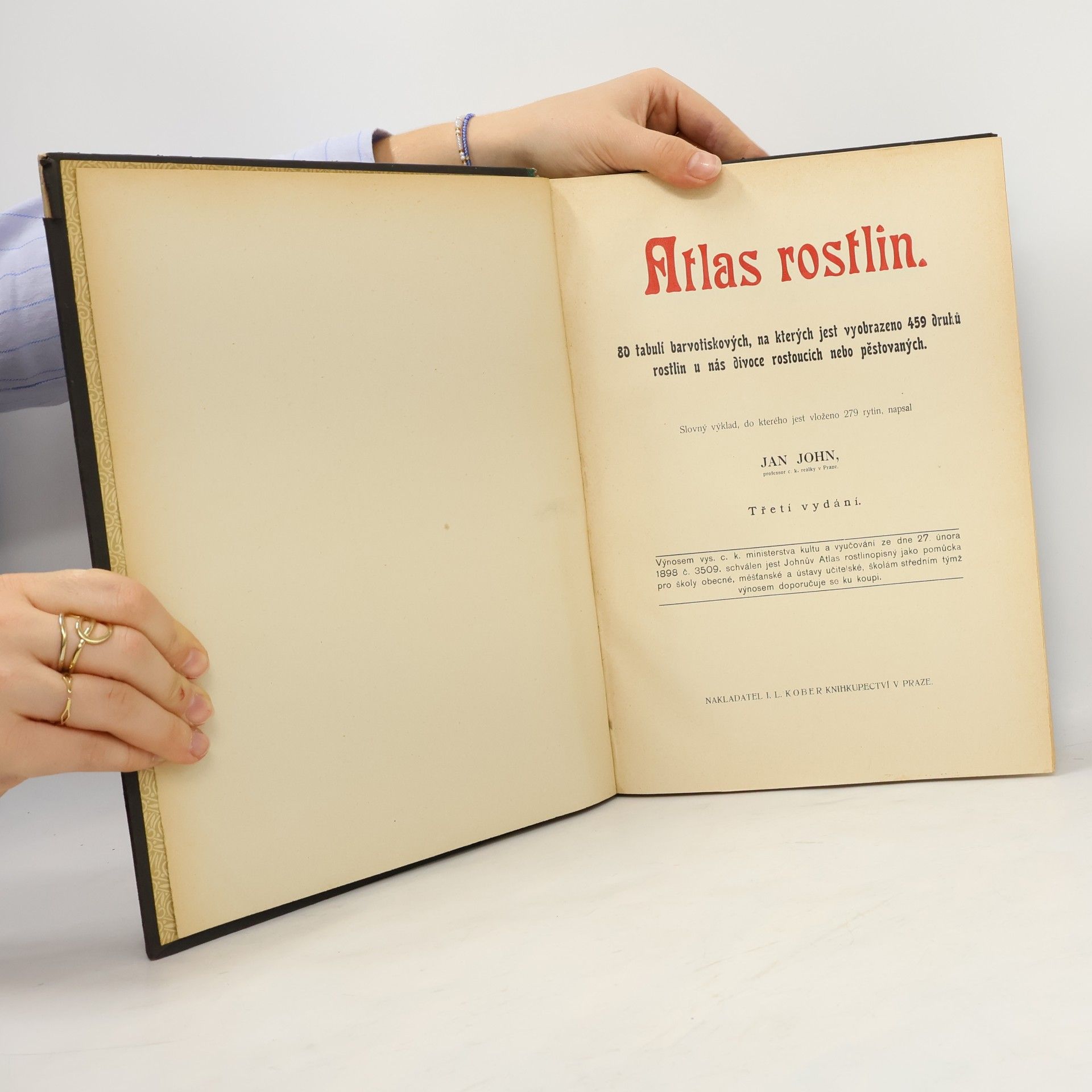 Jan John Přírodopisný atlas rostlin
