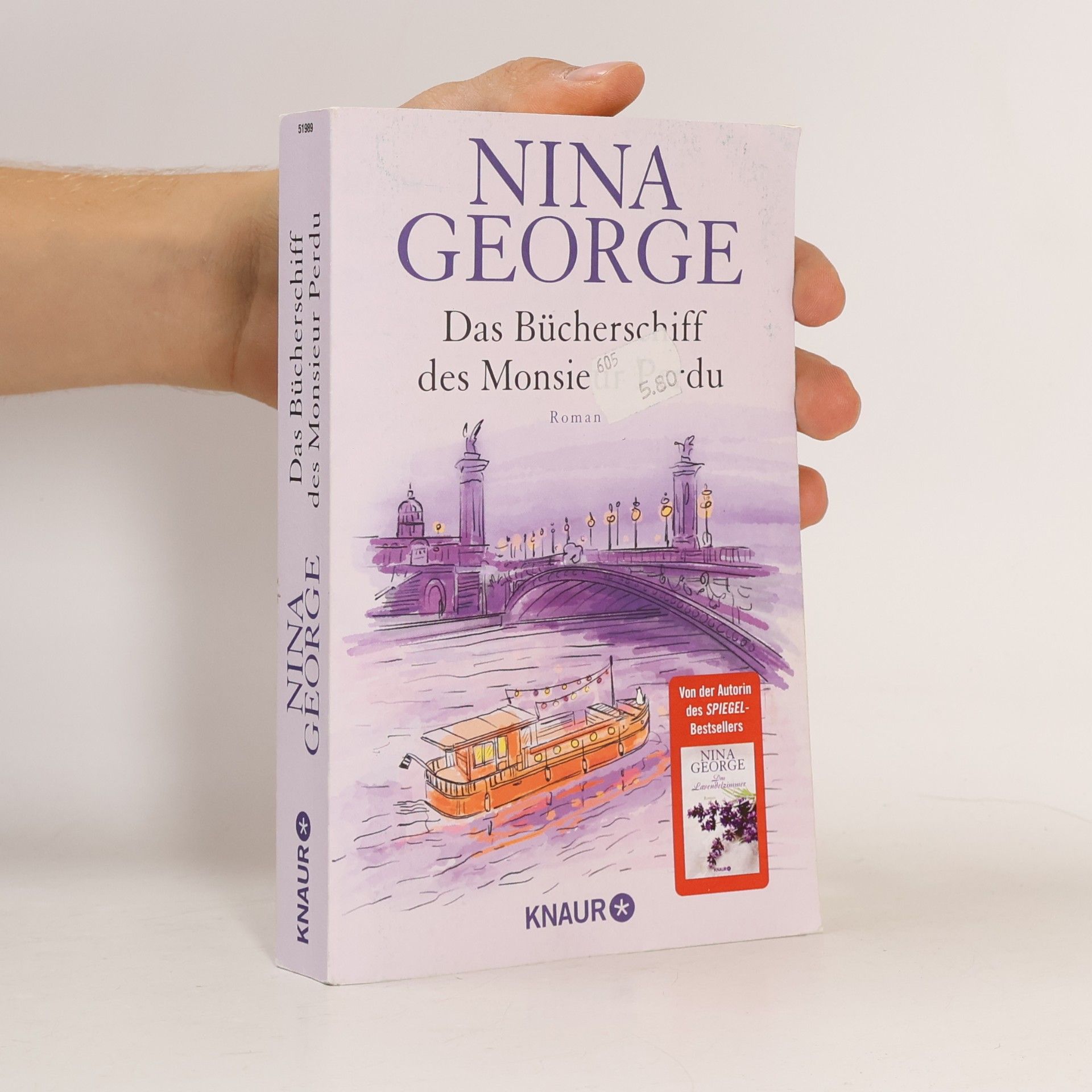 Nina George Das Bücherschiff des Monsieur Perdu