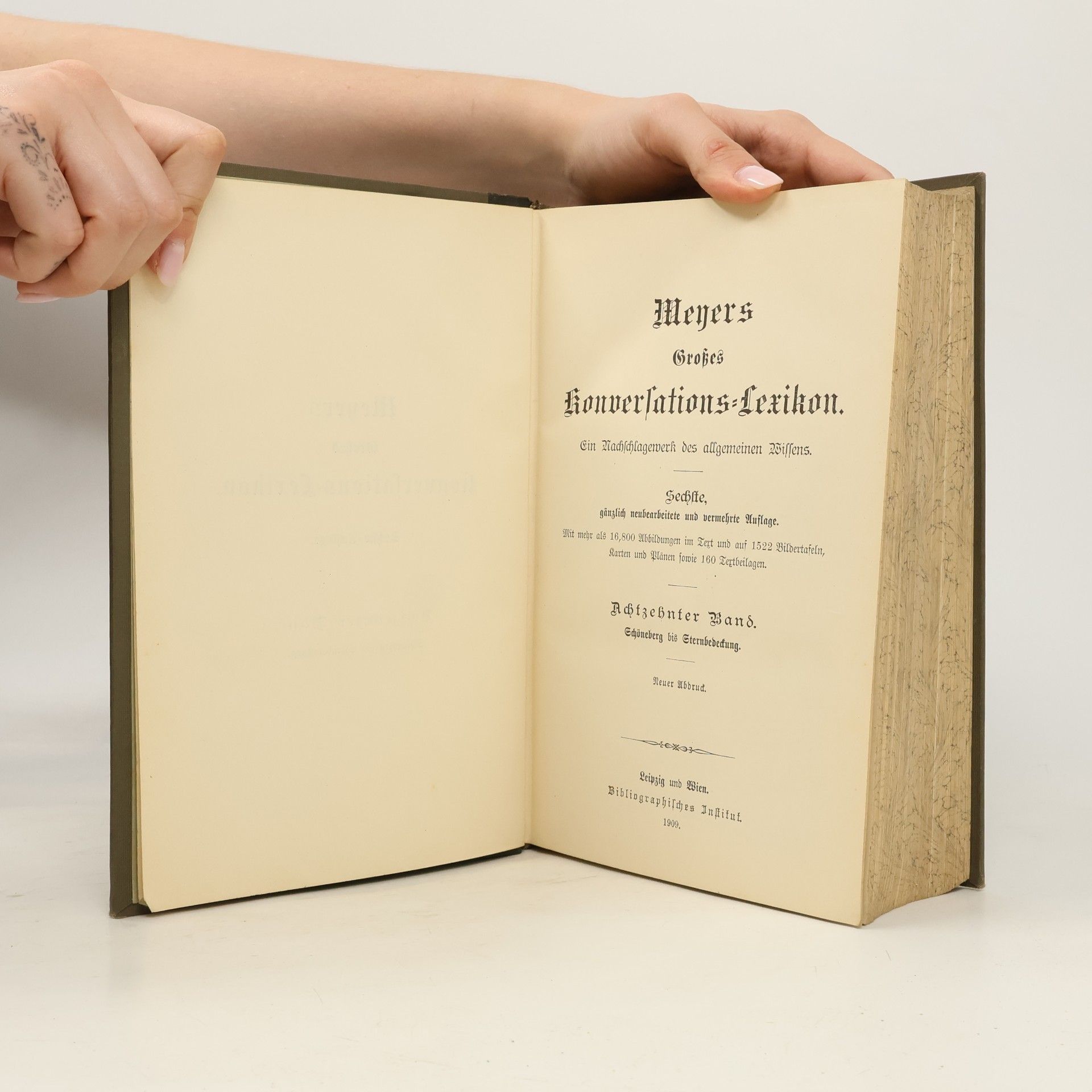 Various authors Meyers Großes Konversations-Lexikon 18