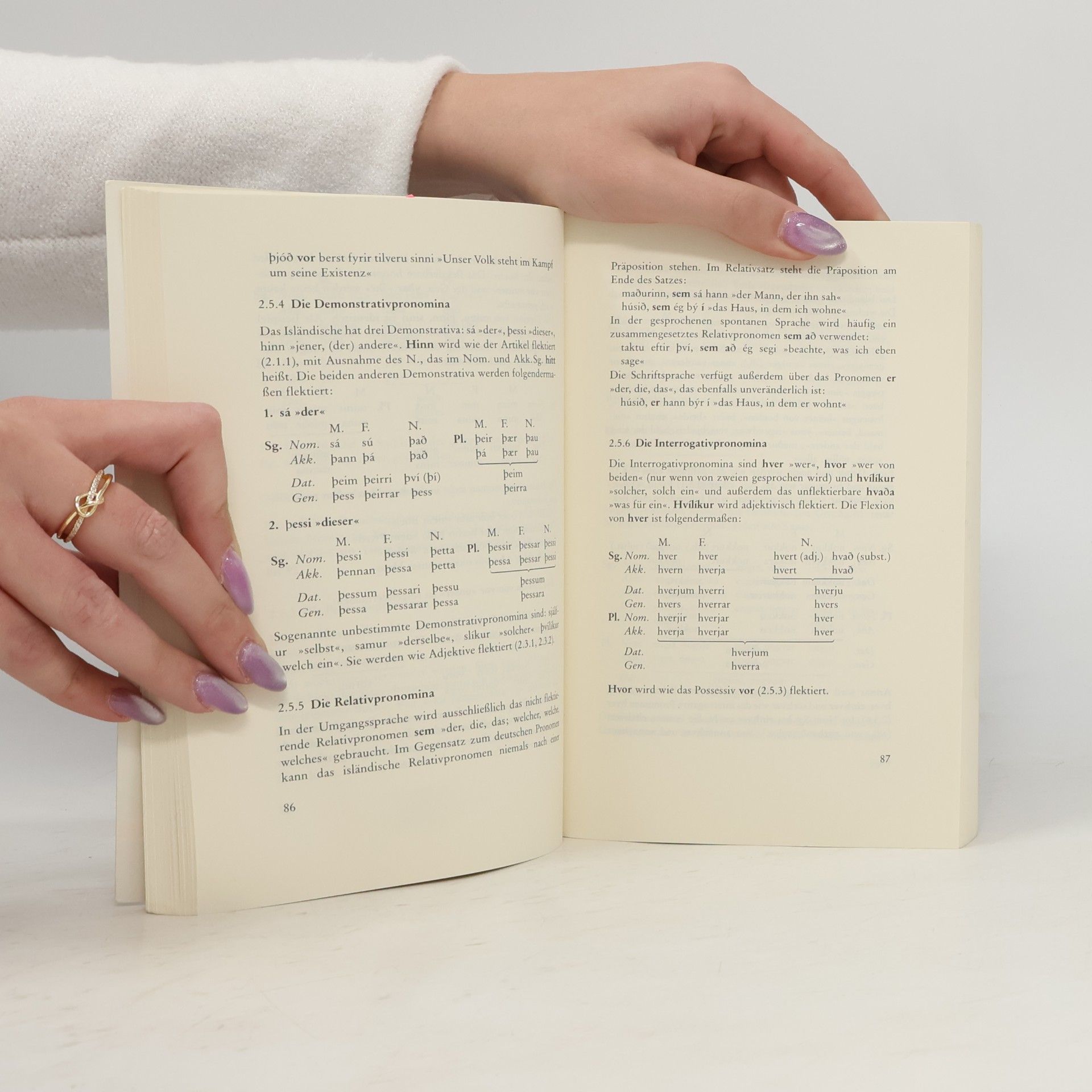 Magnús Pétursson Lehrbuch der isländischen Sprache