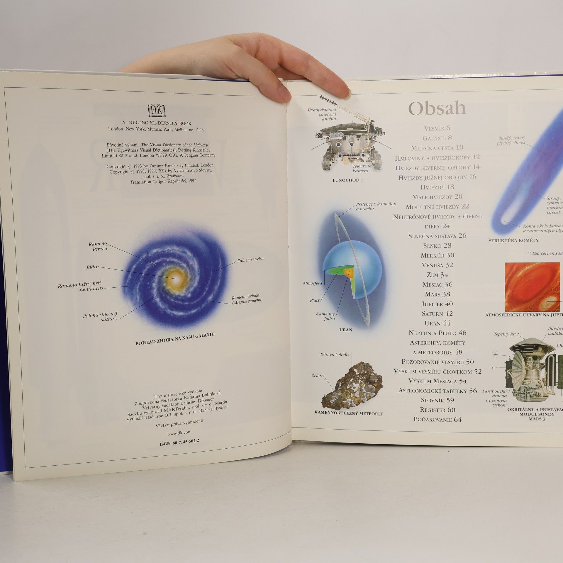 Autorenkollektiv Obrázkový slovník - Vesmír