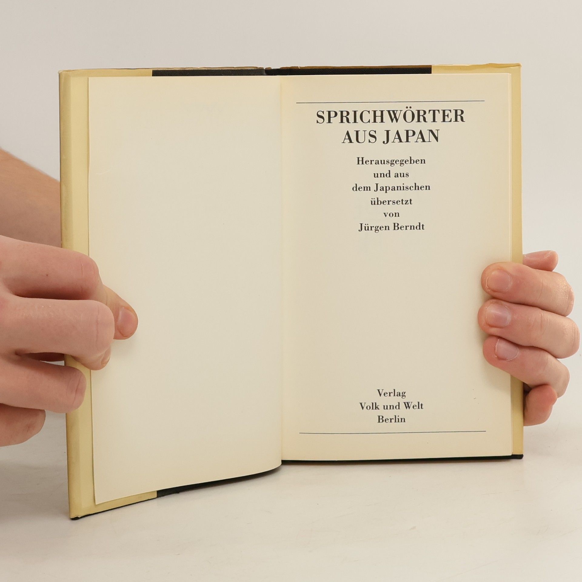 Jürgen Berndt Sprichwörter aus Japan