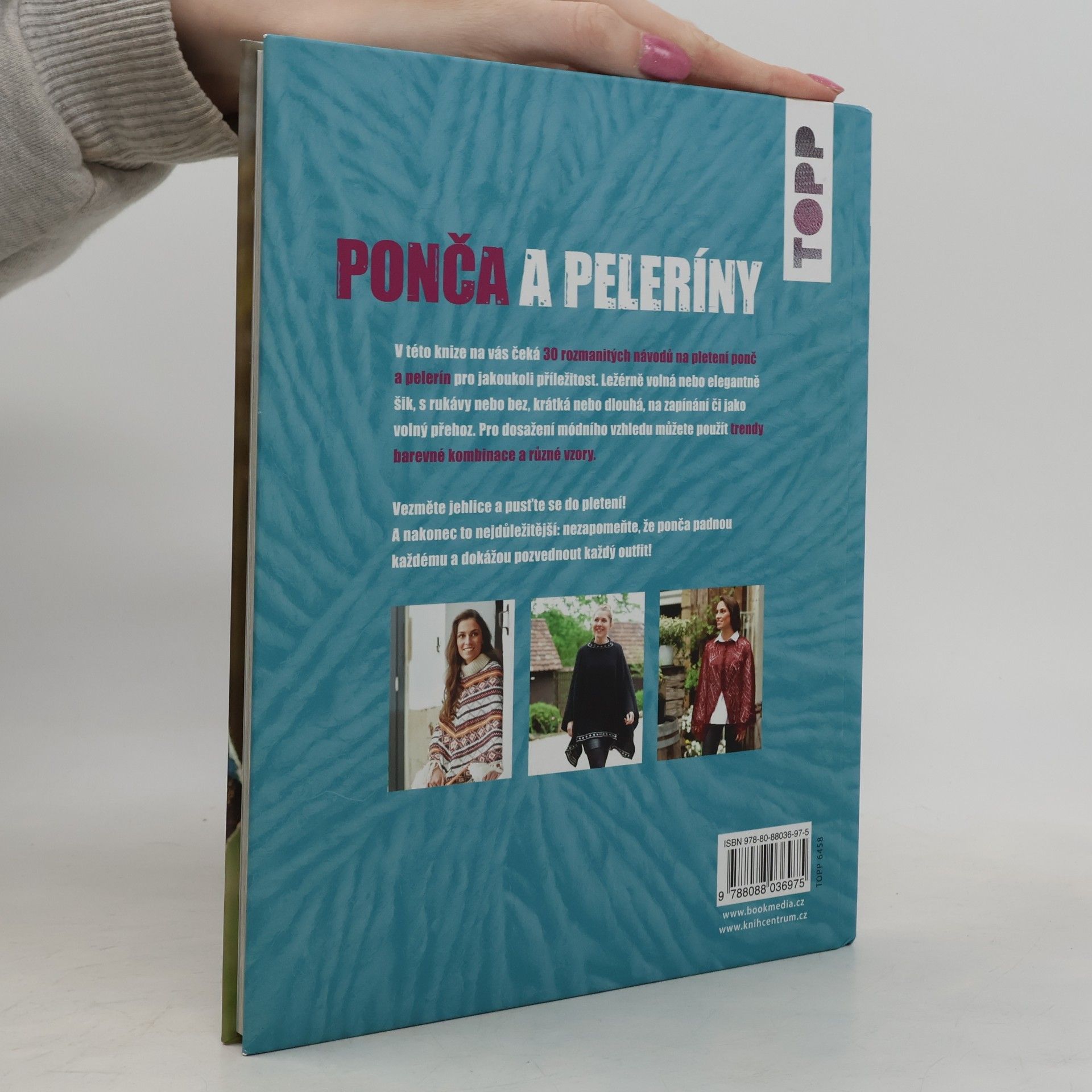 Autores varios TOPP Pletená ponča a peleríny