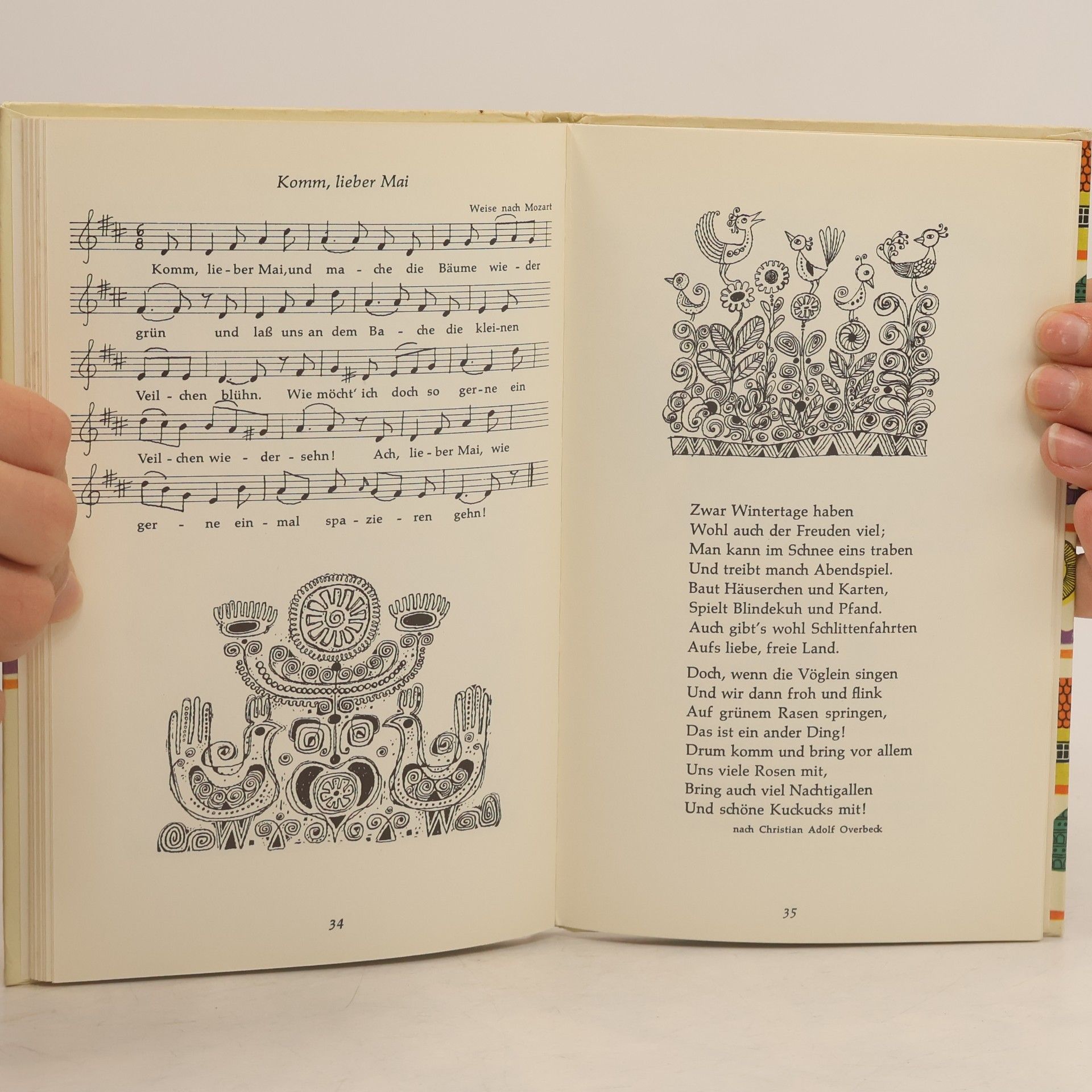 Paula Walendy  Der Liederbaum Mit Bildern von Johannes Grüger