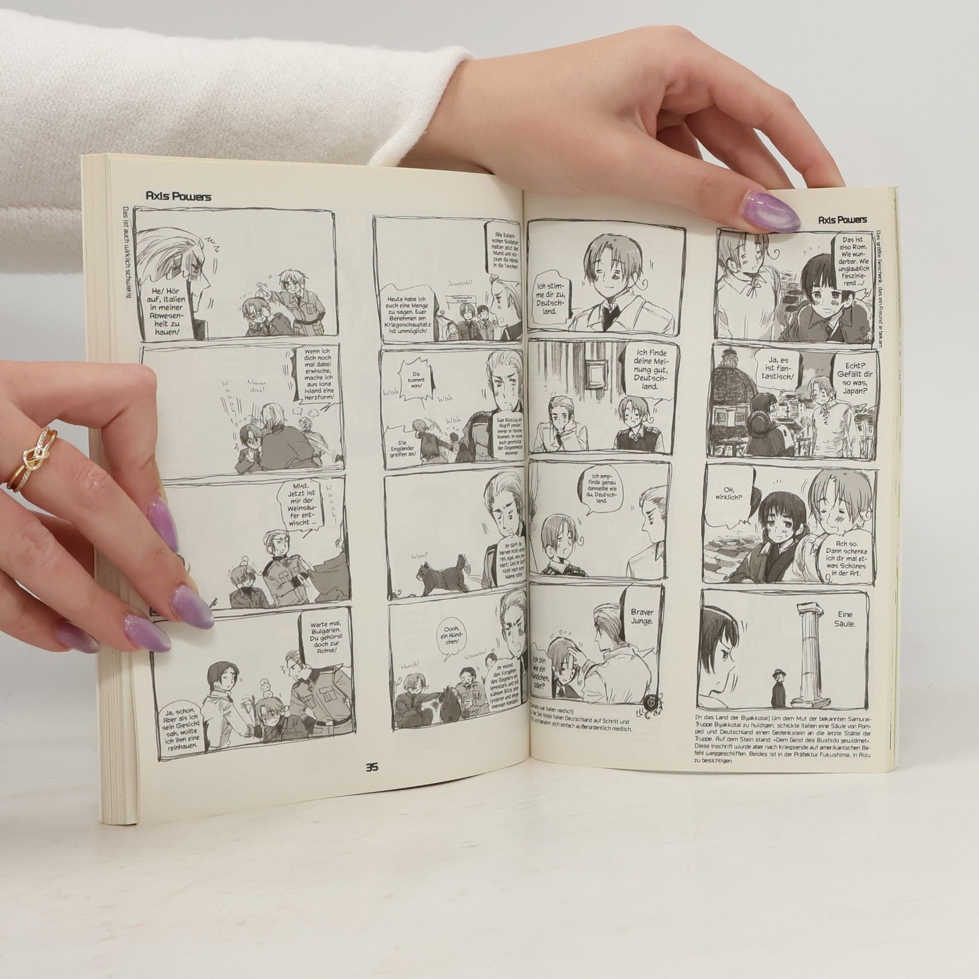 Hidekaz Himaruya Hetalia Axis Powers 1