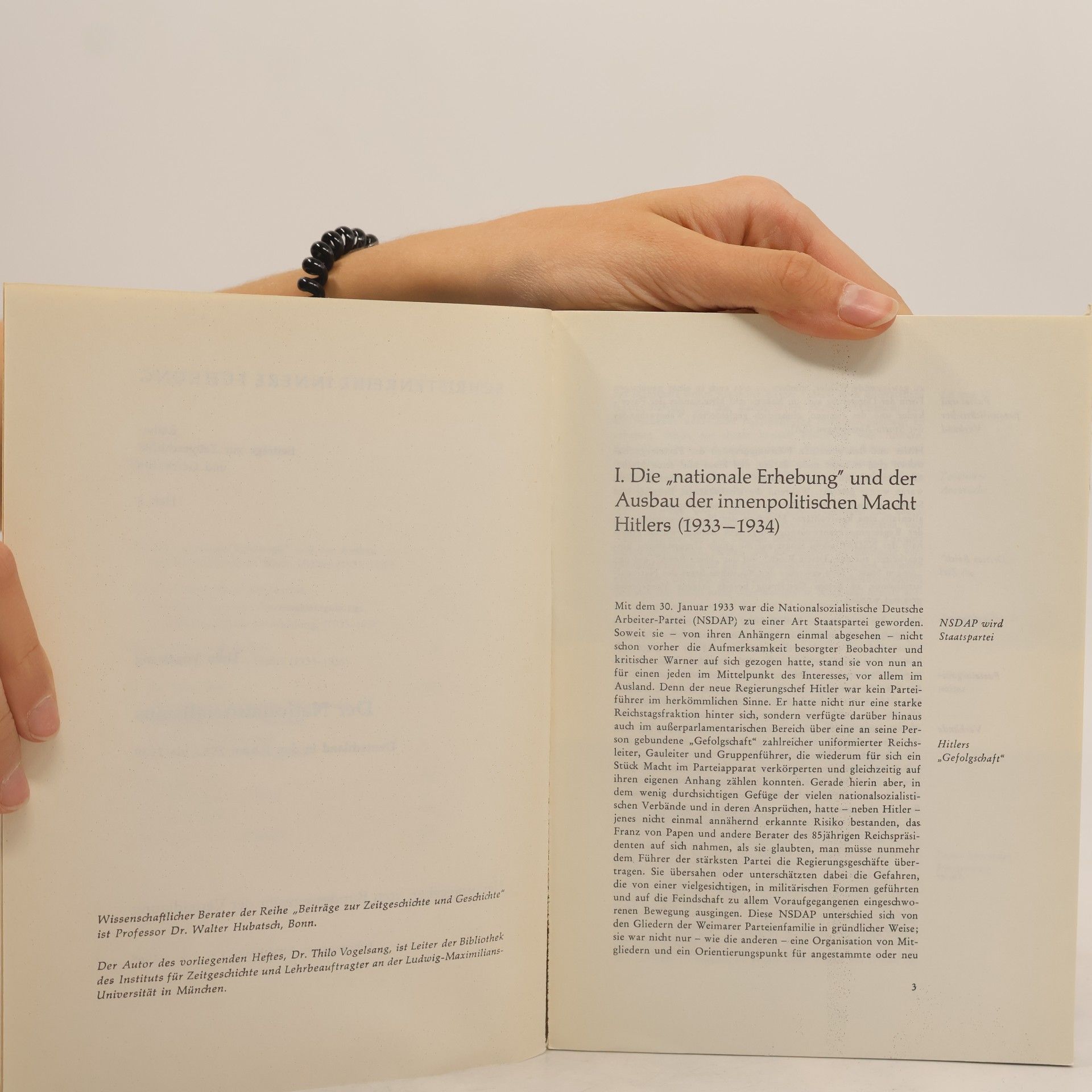 Thilo Vogelsang Der Nationalsozialismus