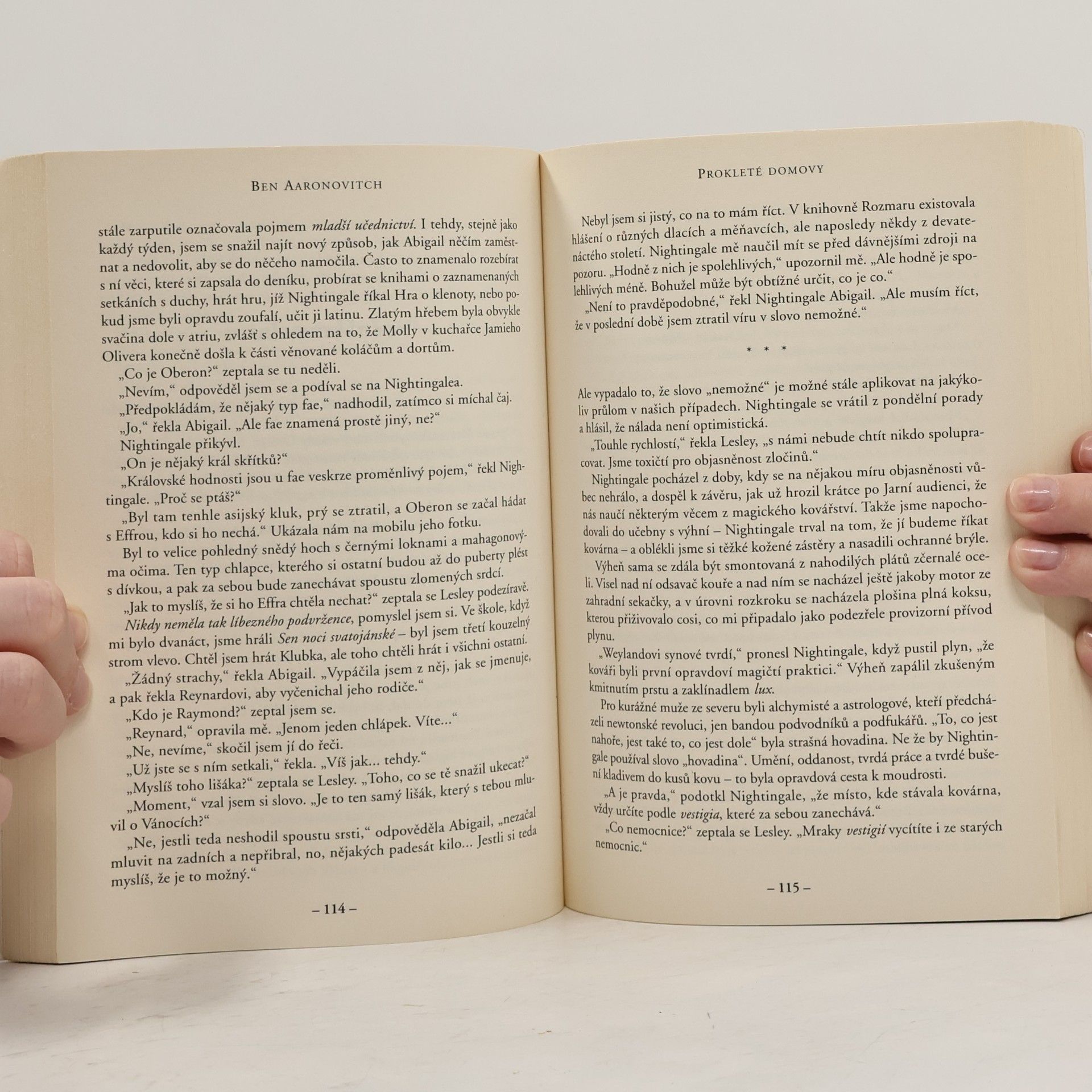 Ben Aaronovitch Prokleté domovy