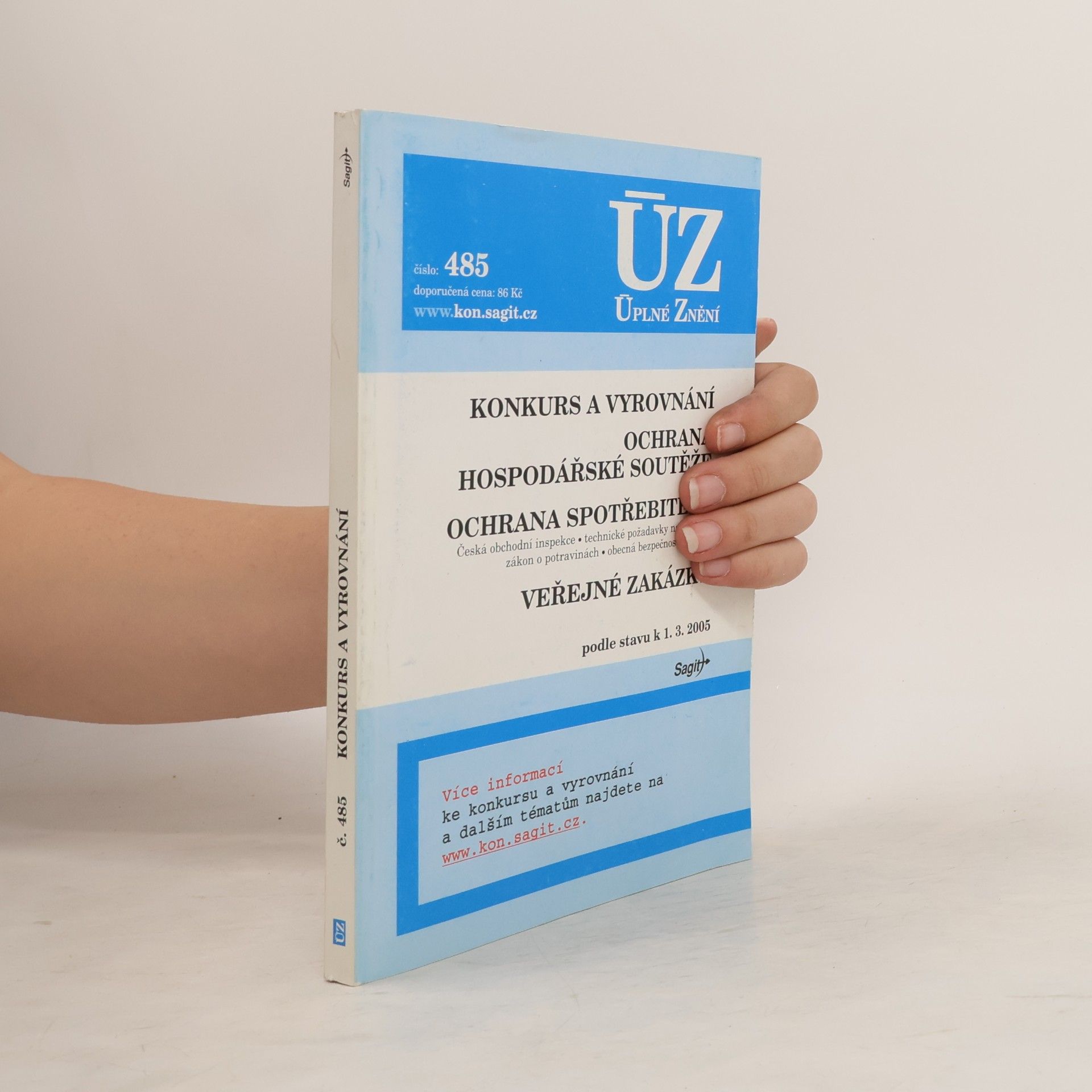 Kolektiv autorů Konkurs a vyrovnání 485