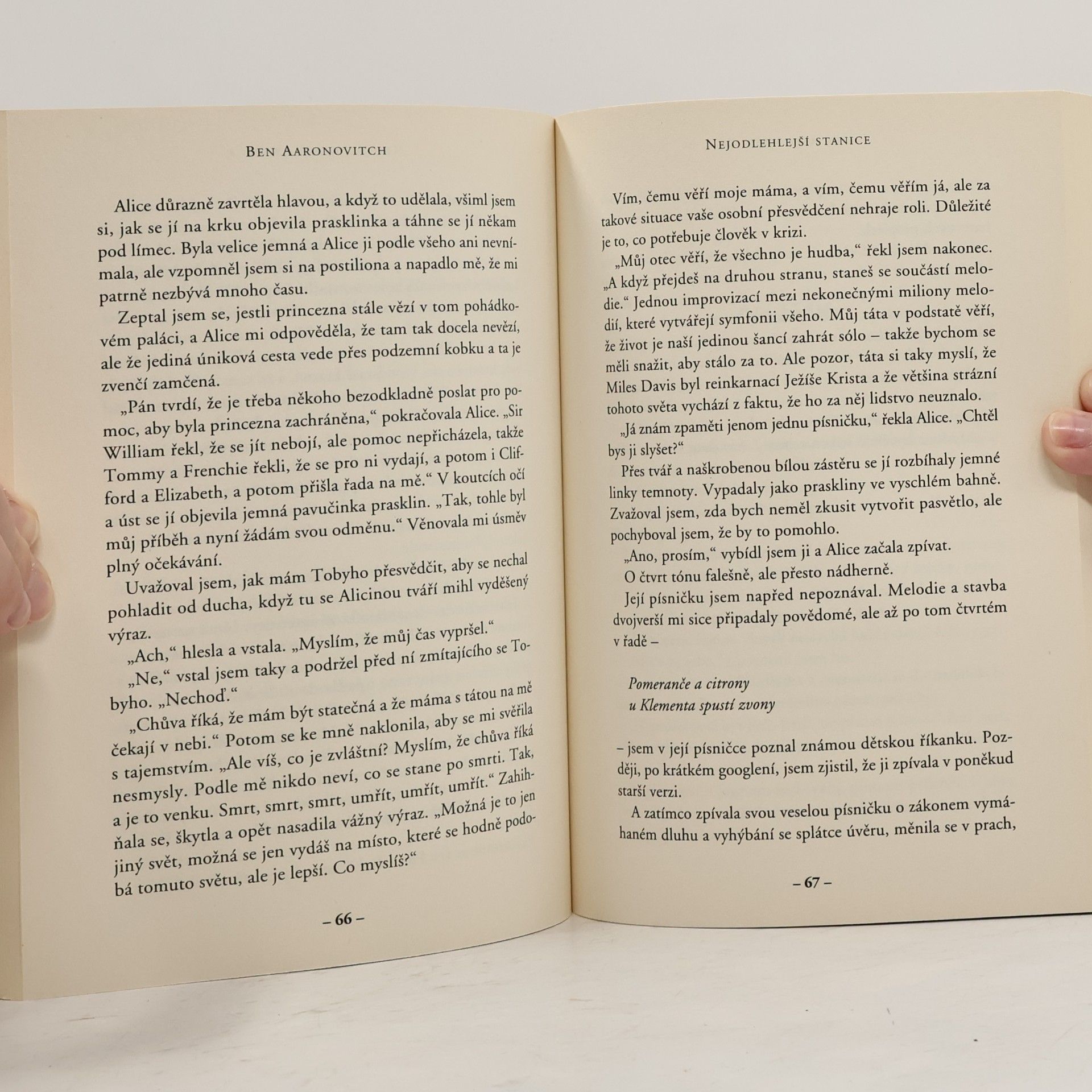 Ben Aaronovitch Nejodlehlejší stanice