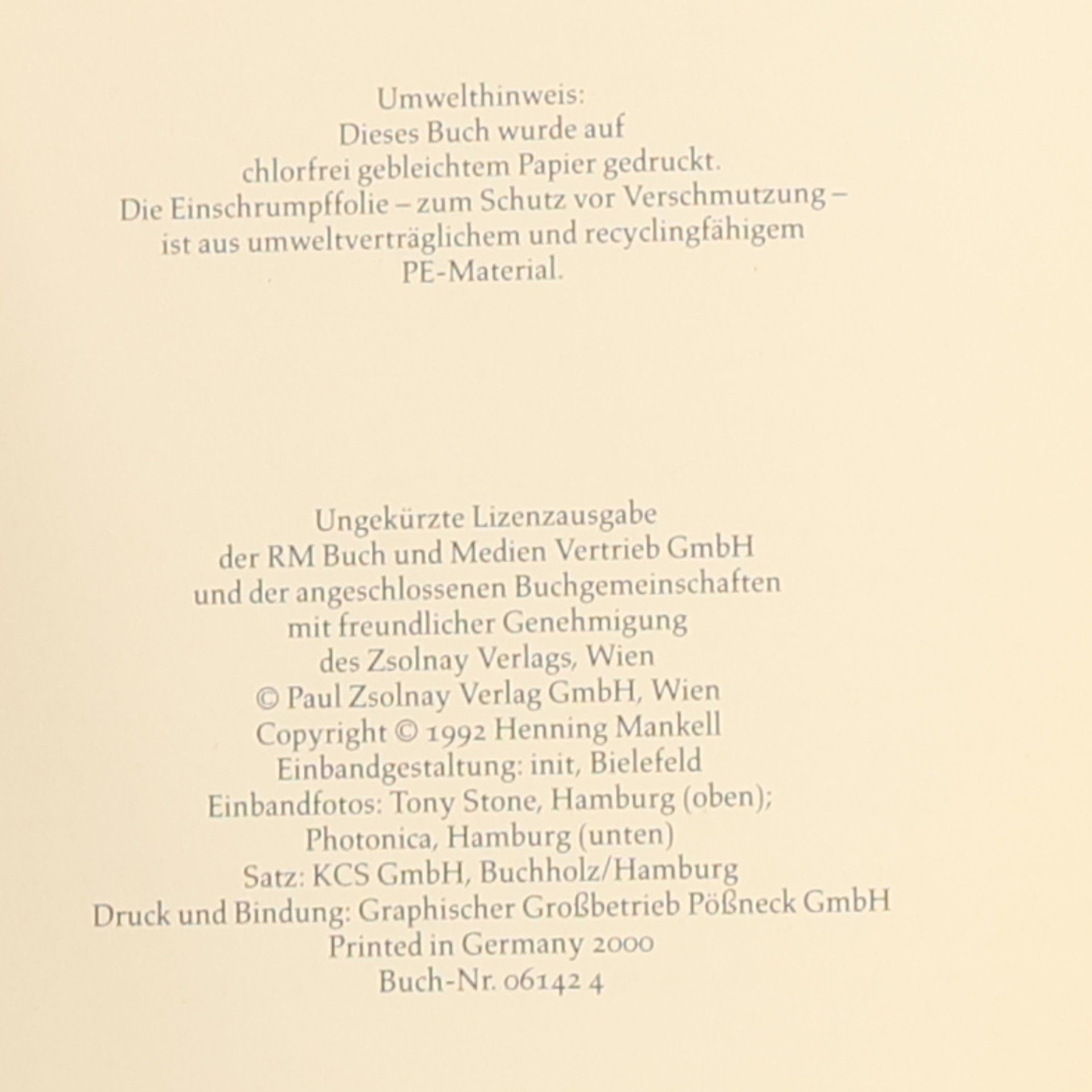 Henning Mankell Hunde von Riga