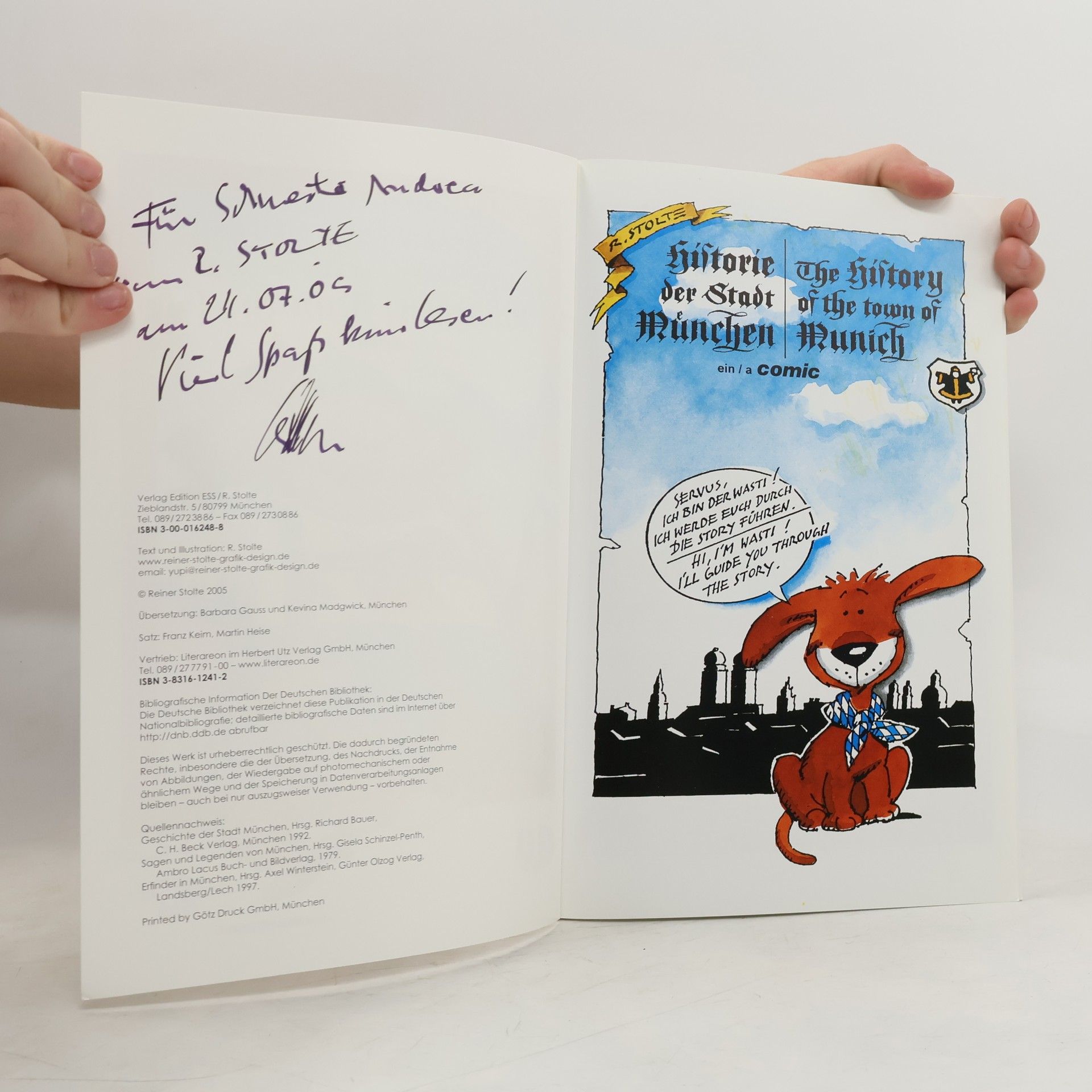 Reiner Stolte Historie der Stadt München – The History of the Town of Munich