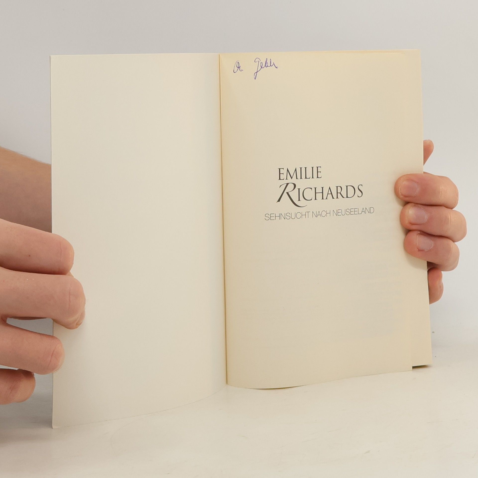 Emilie Richards Sehnsucht nach Neuseeland