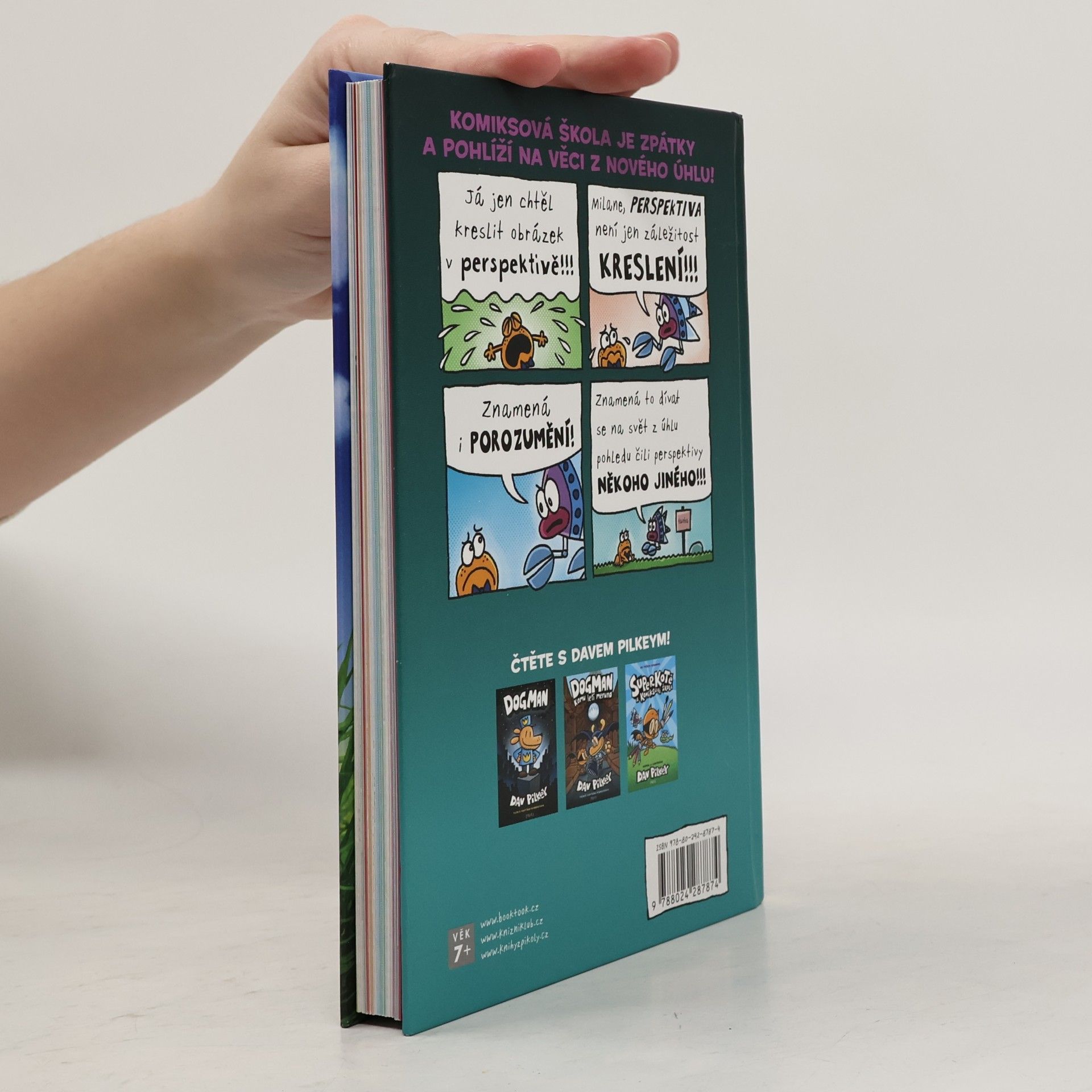 Dav Pilkey Superkotě a komiksová škola. Perspektivy