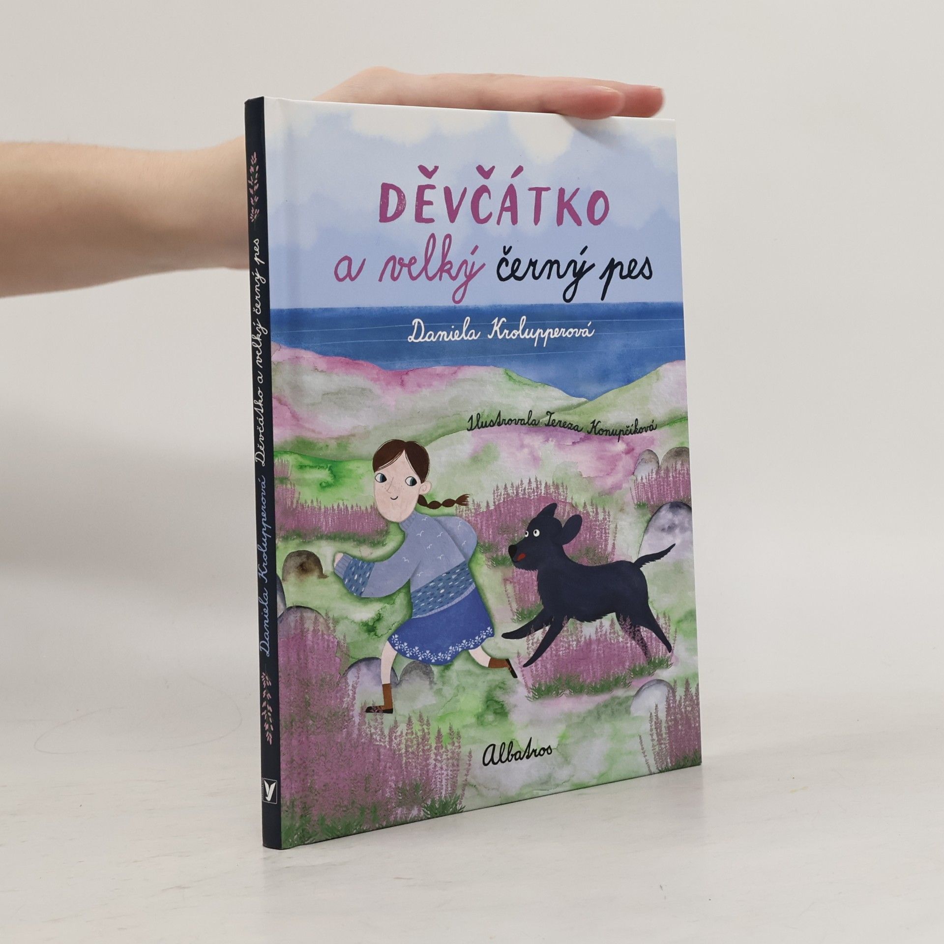Tereza Konupčíková Děvčátko a velký černý pes