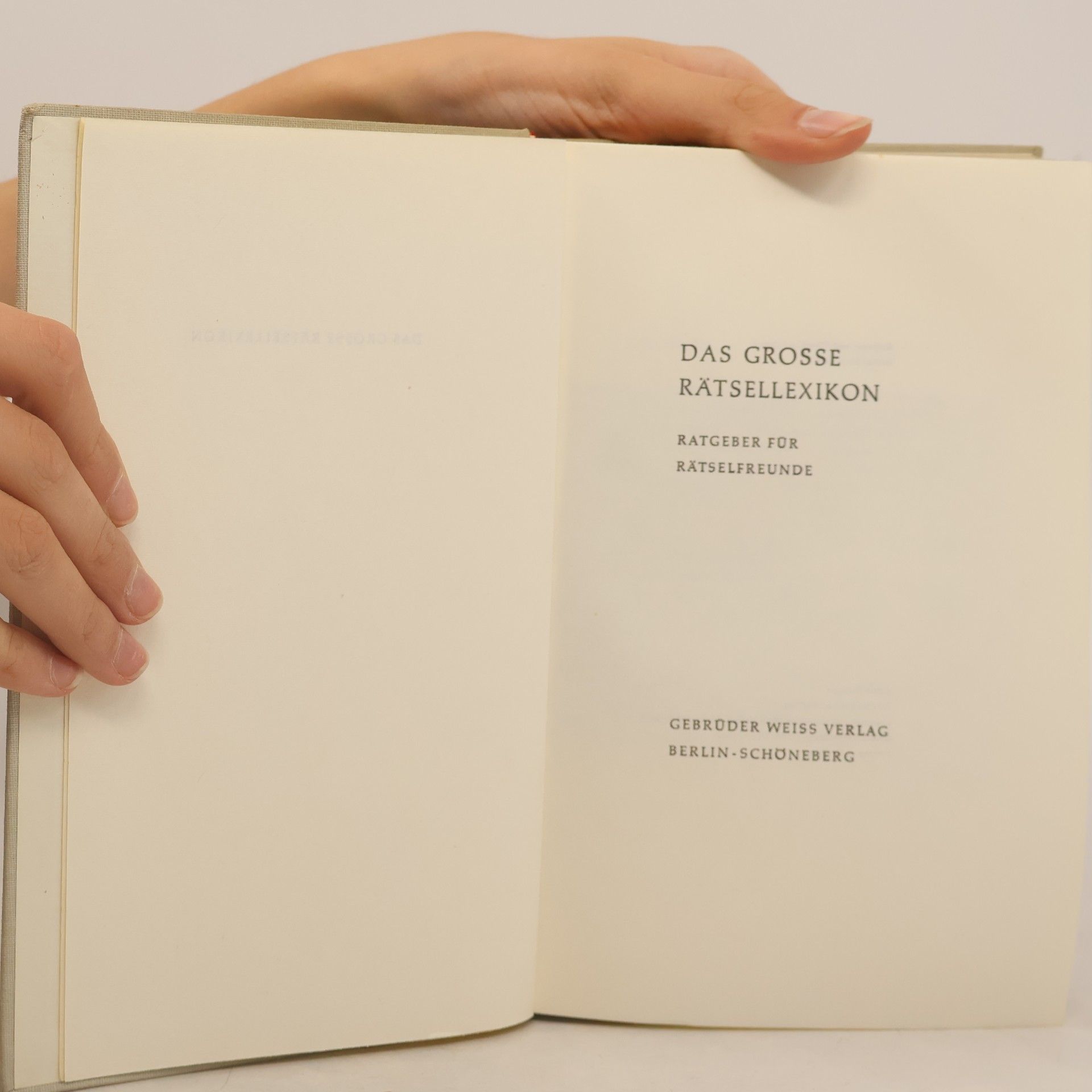 Lothar Heinemann Das grosse Rätsellexikon