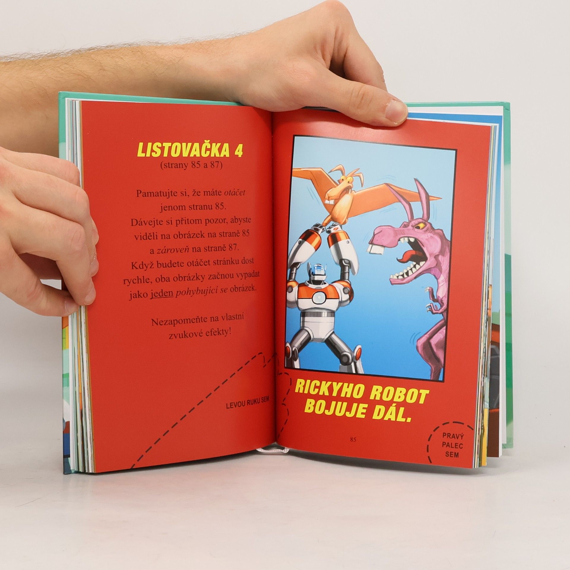 Dav Pilkey Nejmocnější robot Rickyho Ricotty vs. jurští králíci z Jupiteru